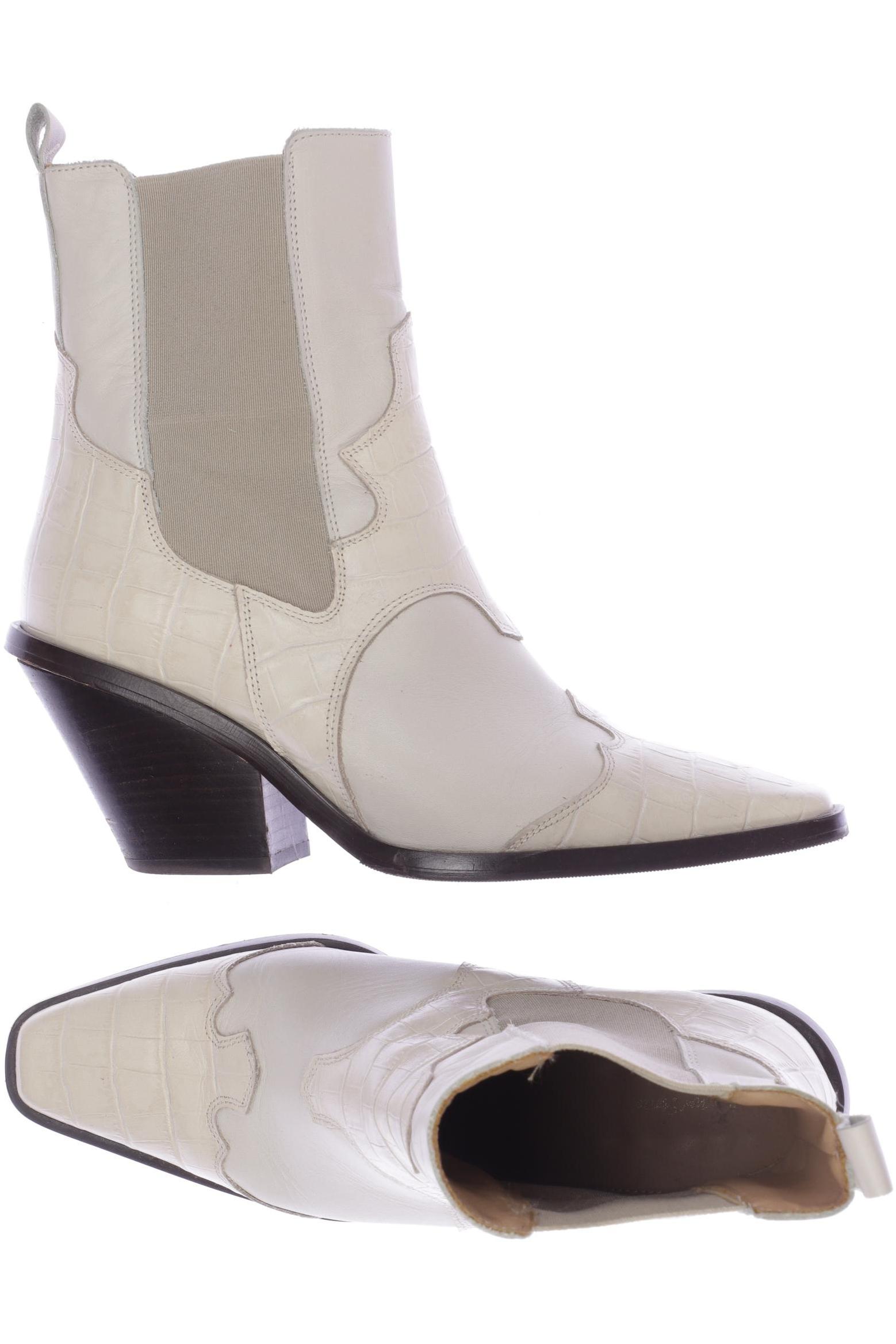 

& Other Stories Damen Stiefelette, cremeweiß, Gr. 38