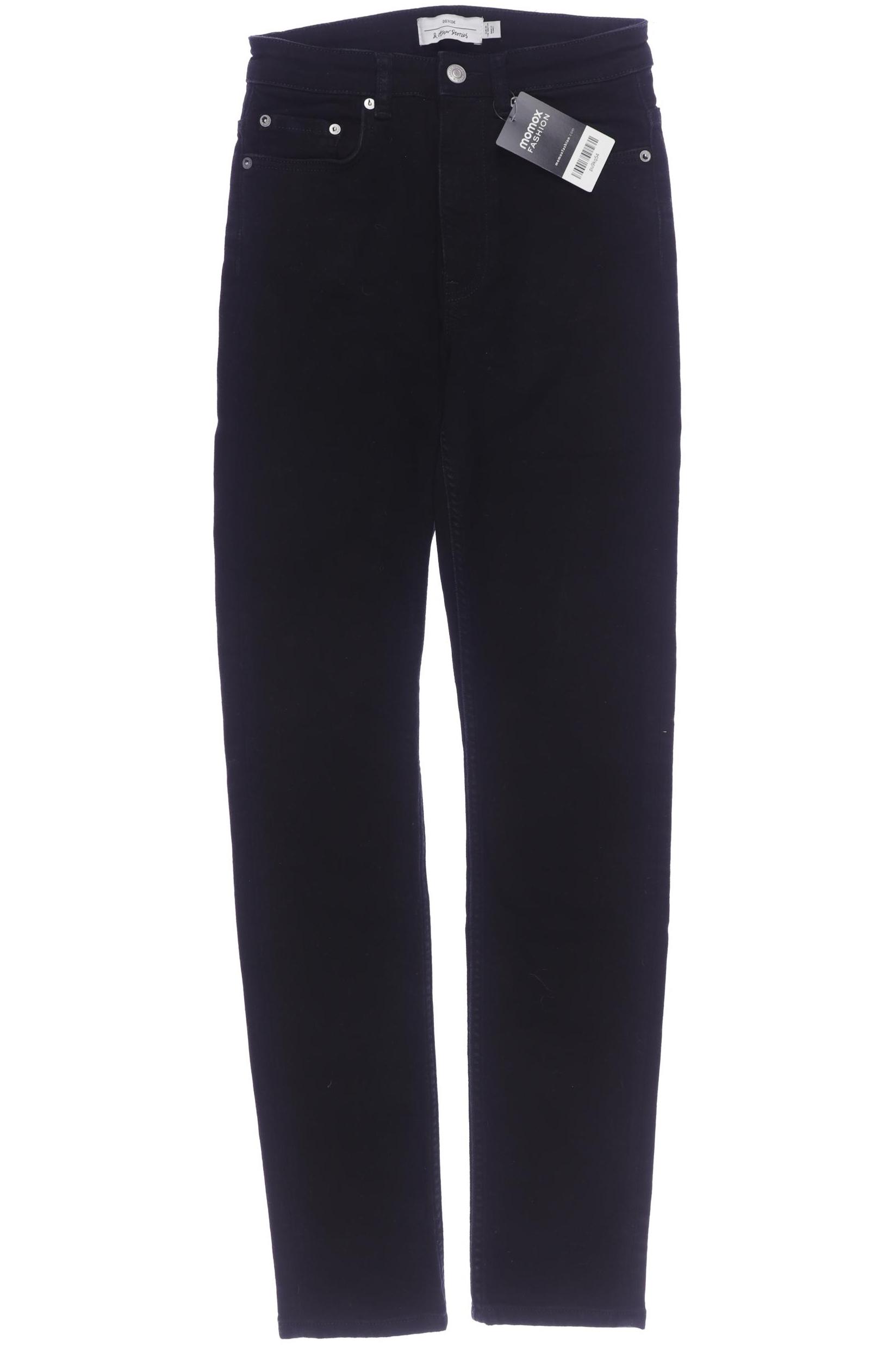 

& Other Stories Damen Jeans, schwarz, Gr. 28