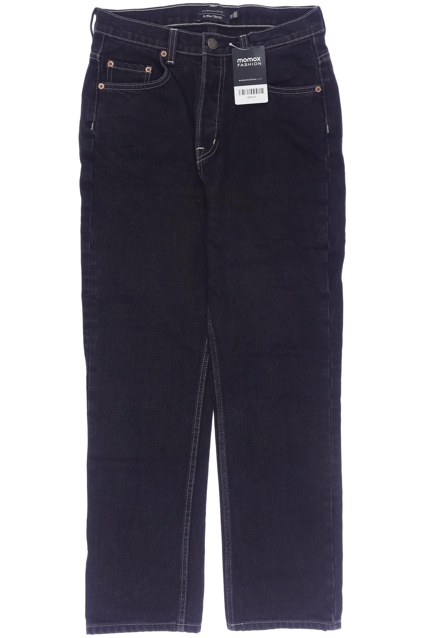 

& Other Stories Damen Jeans, schwarz, Gr. 28