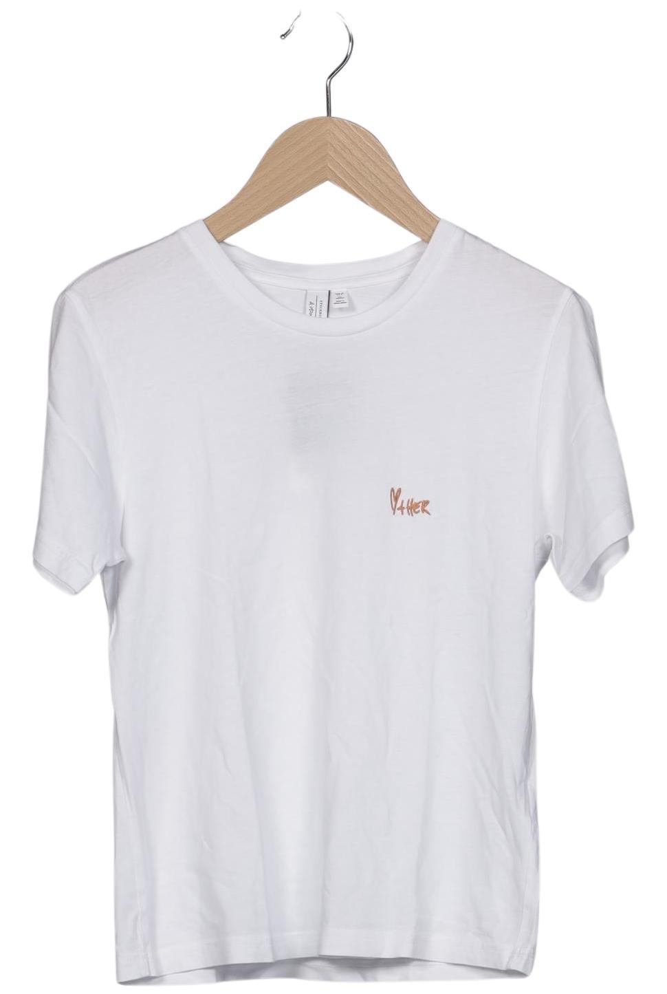 

& Other Stories Damen T-Shirt, weiß, Gr. 36