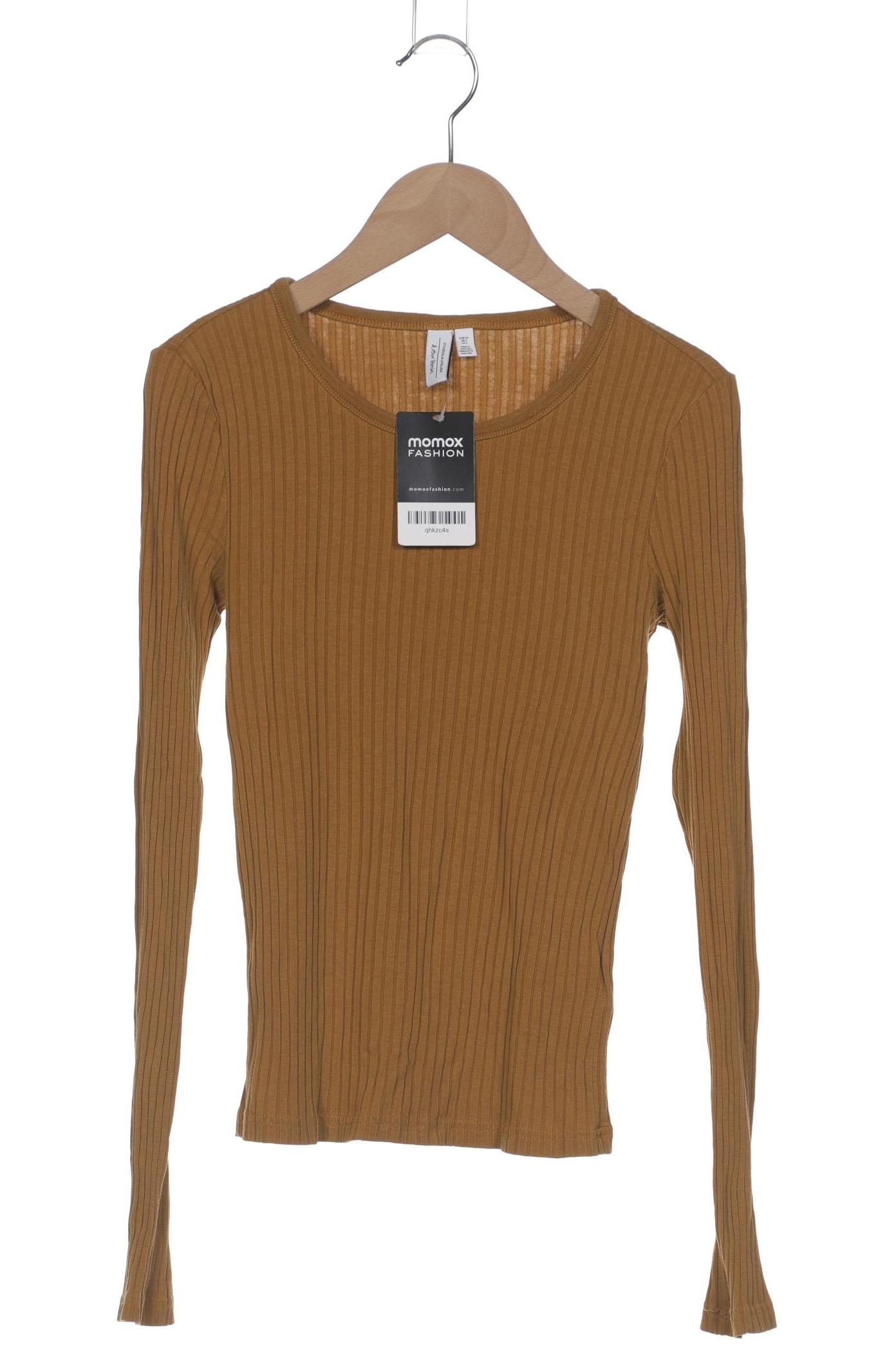 

& Other Stories Damen Langarmshirt, braun, Gr. 34