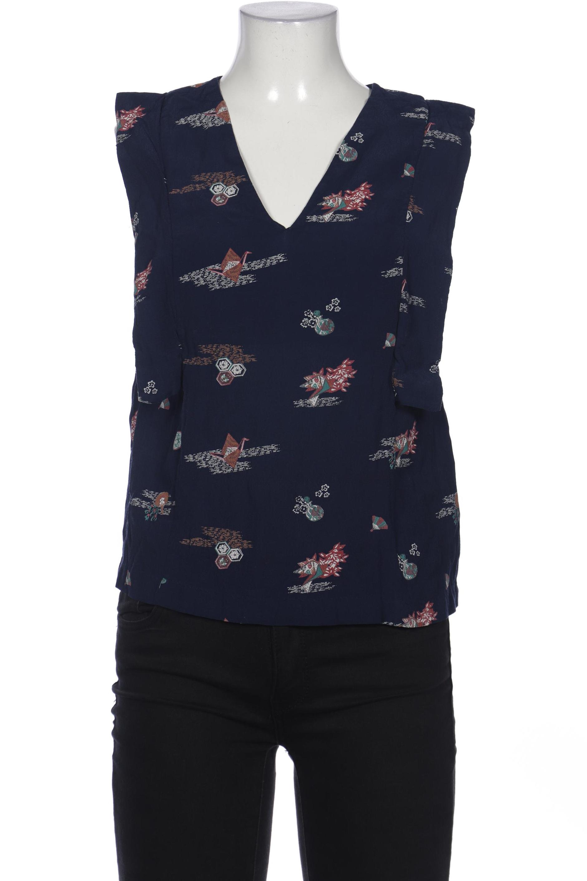 

& Other Stories Damen Bluse, marineblau, Gr. 36