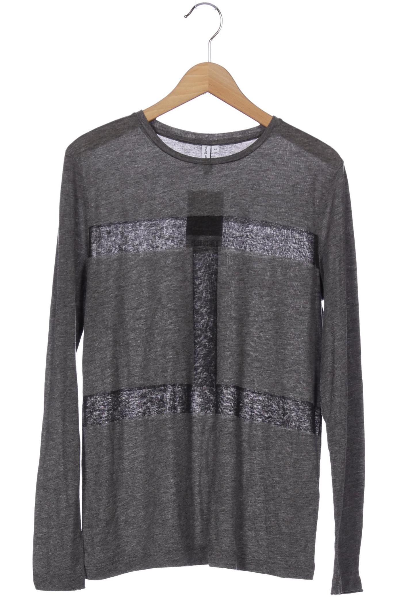 

& Other Stories Damen Langarmshirt, grau, Gr. 34