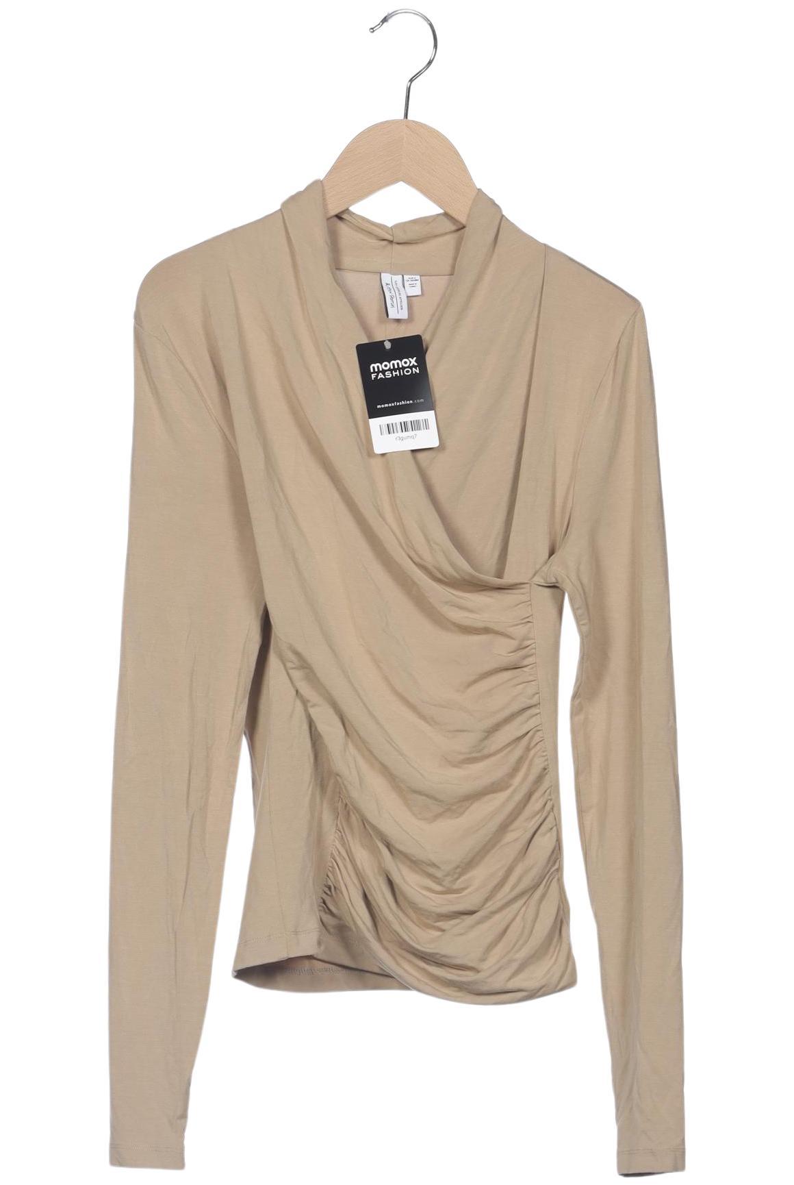 

& Other Stories Damen Langarmshirt, beige, Gr. 36