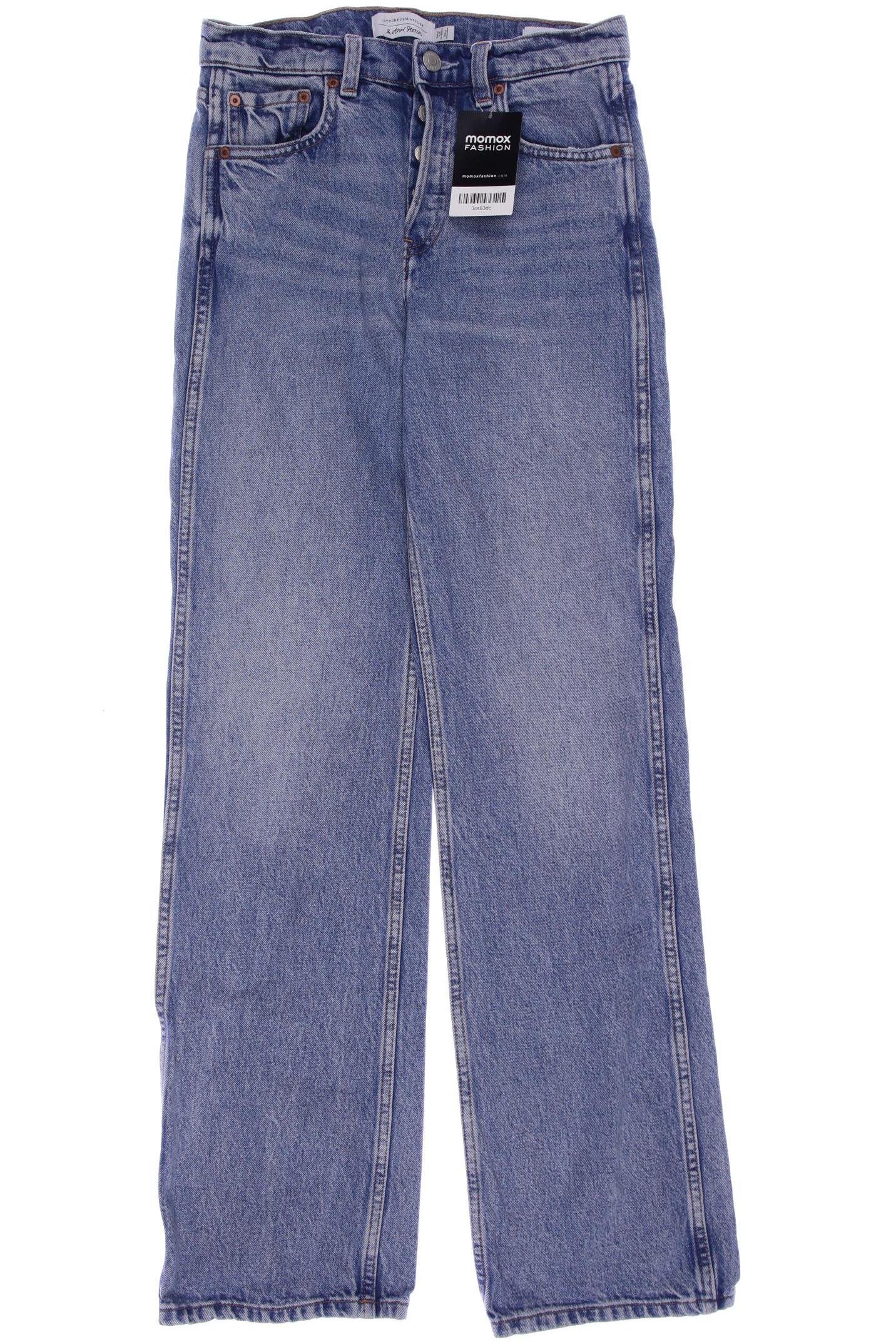 

& Other Stories Damen Jeans, blau, Gr. 25