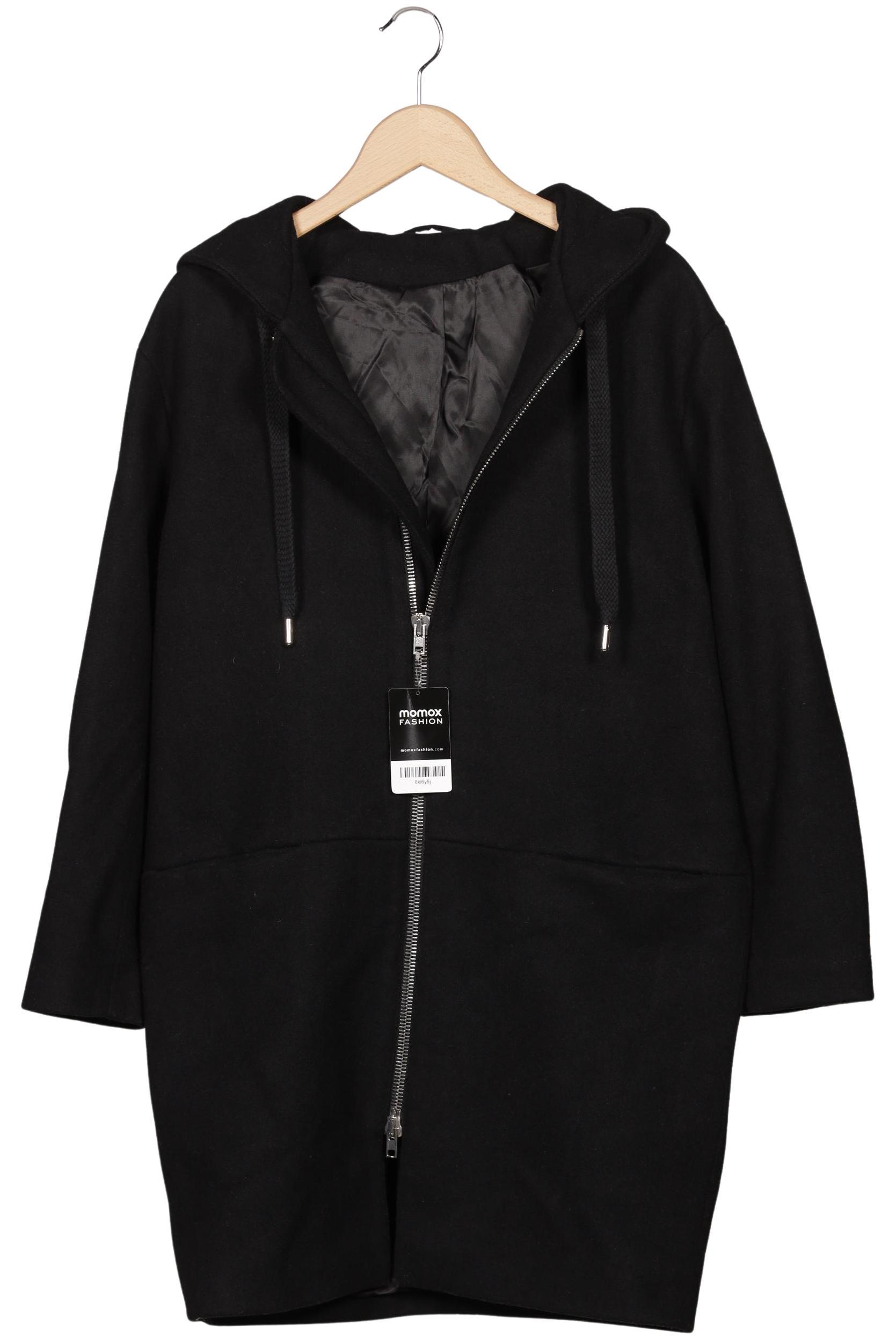 

& Other Stories Damen Mantel, schwarz, Gr. 34