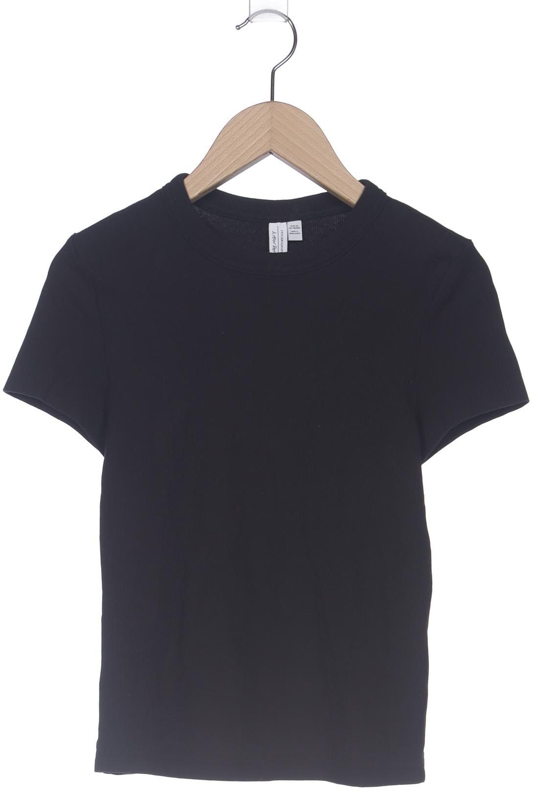 

& Other Stories Damen T-Shirt, schwarz, Gr. 34