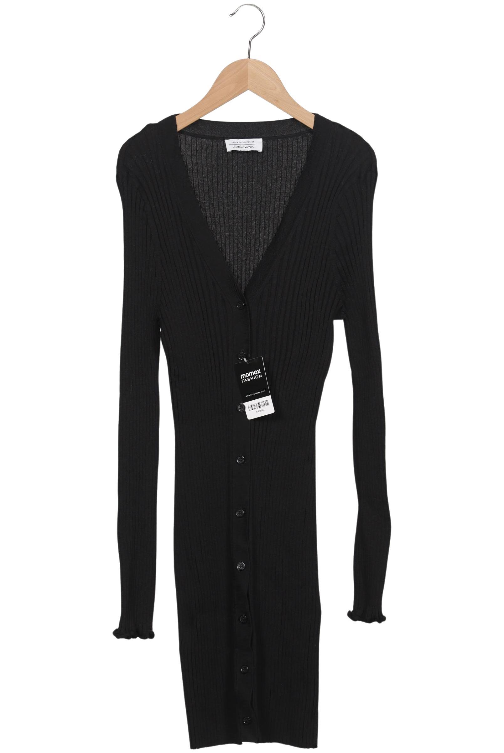 

& Other Stories Damen Strickjacke, schwarz, Gr. 36
