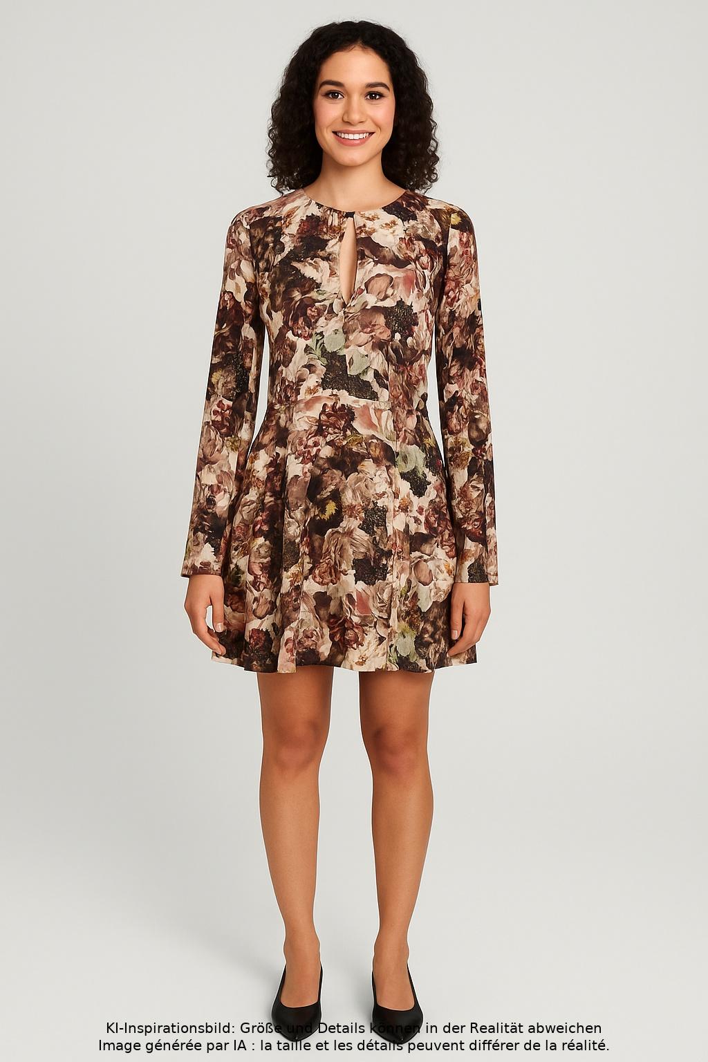 

& Other Stories Damen Kleid, mehrfarbig, Gr. 36