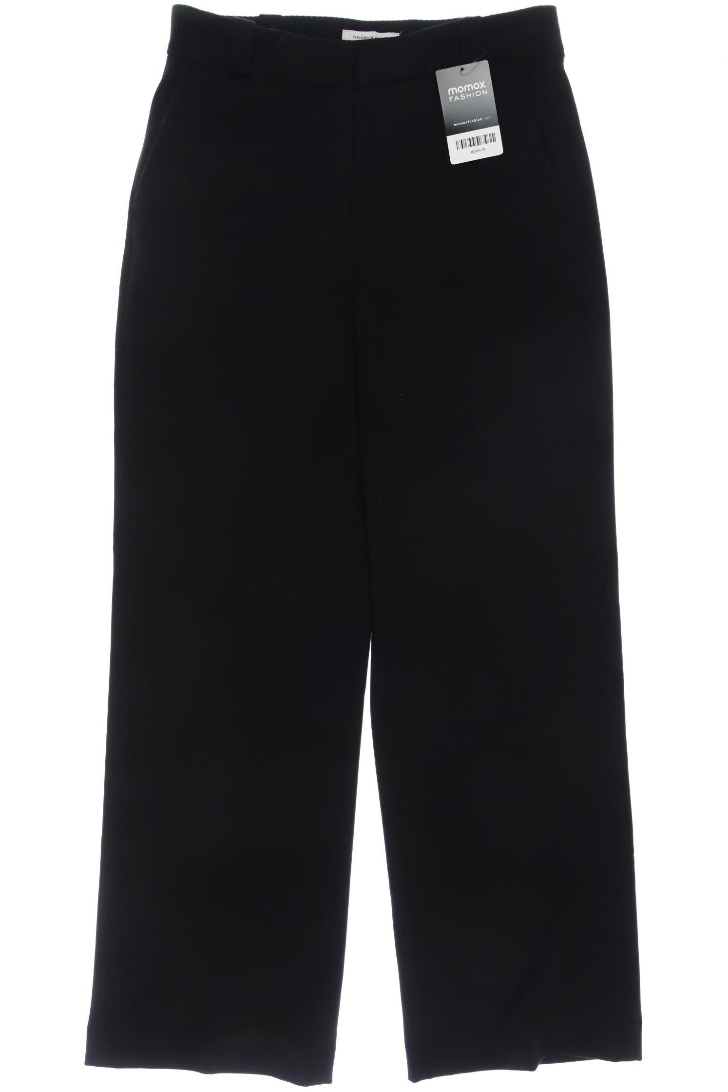 

& Other Stories Damen Stoffhose, schwarz, Gr. 38