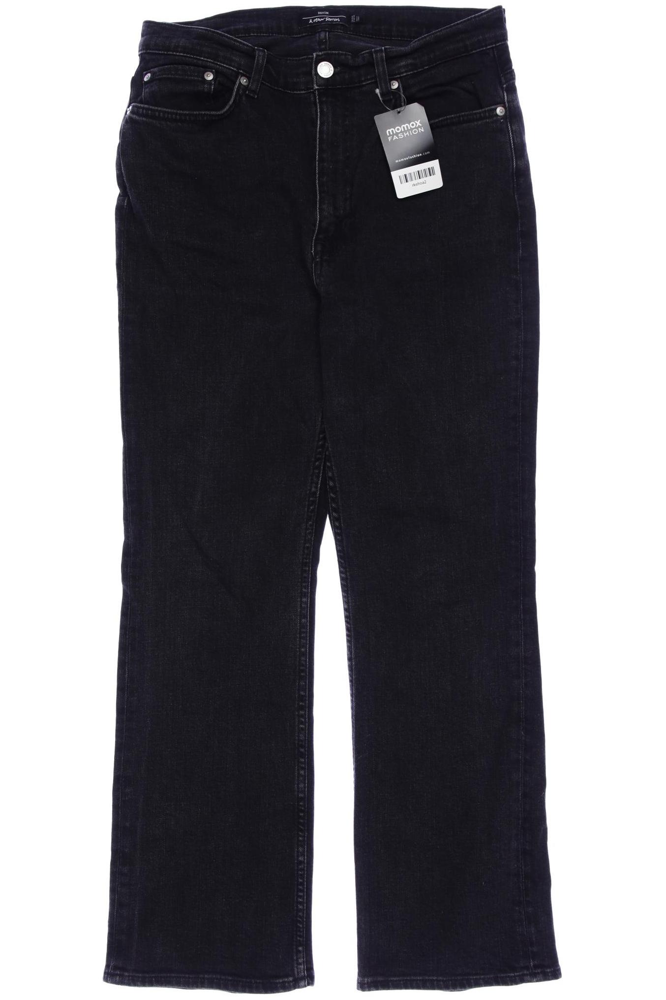 

& Other Stories Damen Jeans, schwarz