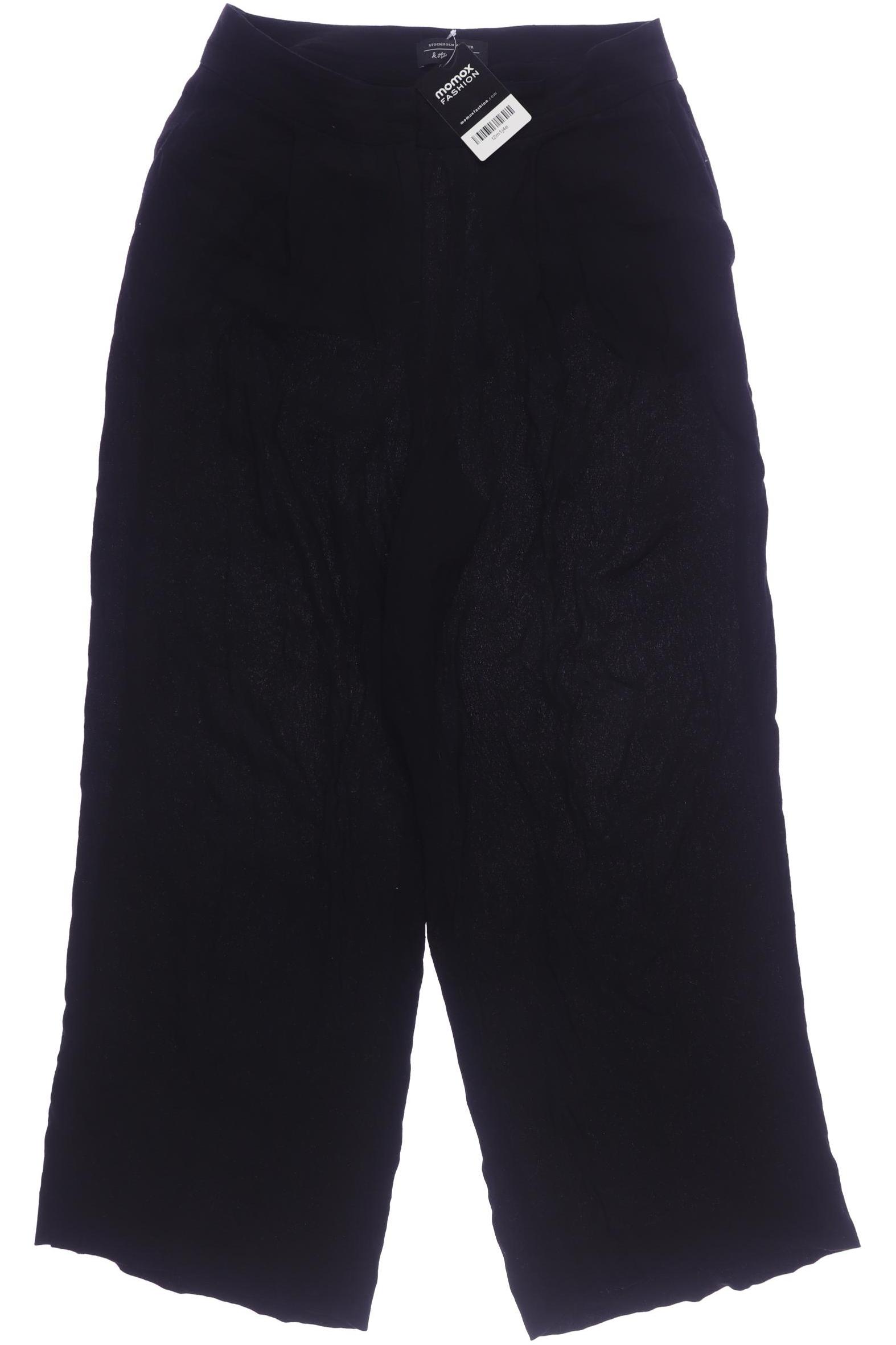 

& Other Stories Damen Stoffhose, schwarz, Gr. 34