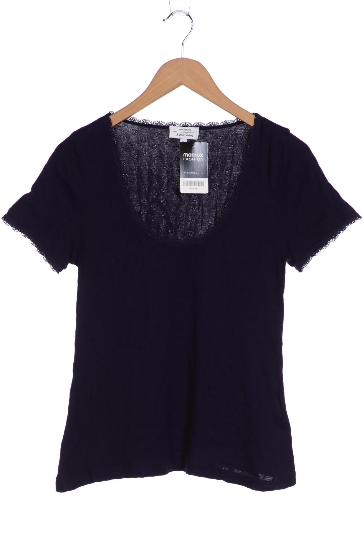 

& other stories Damen T-Shirt, marineblau