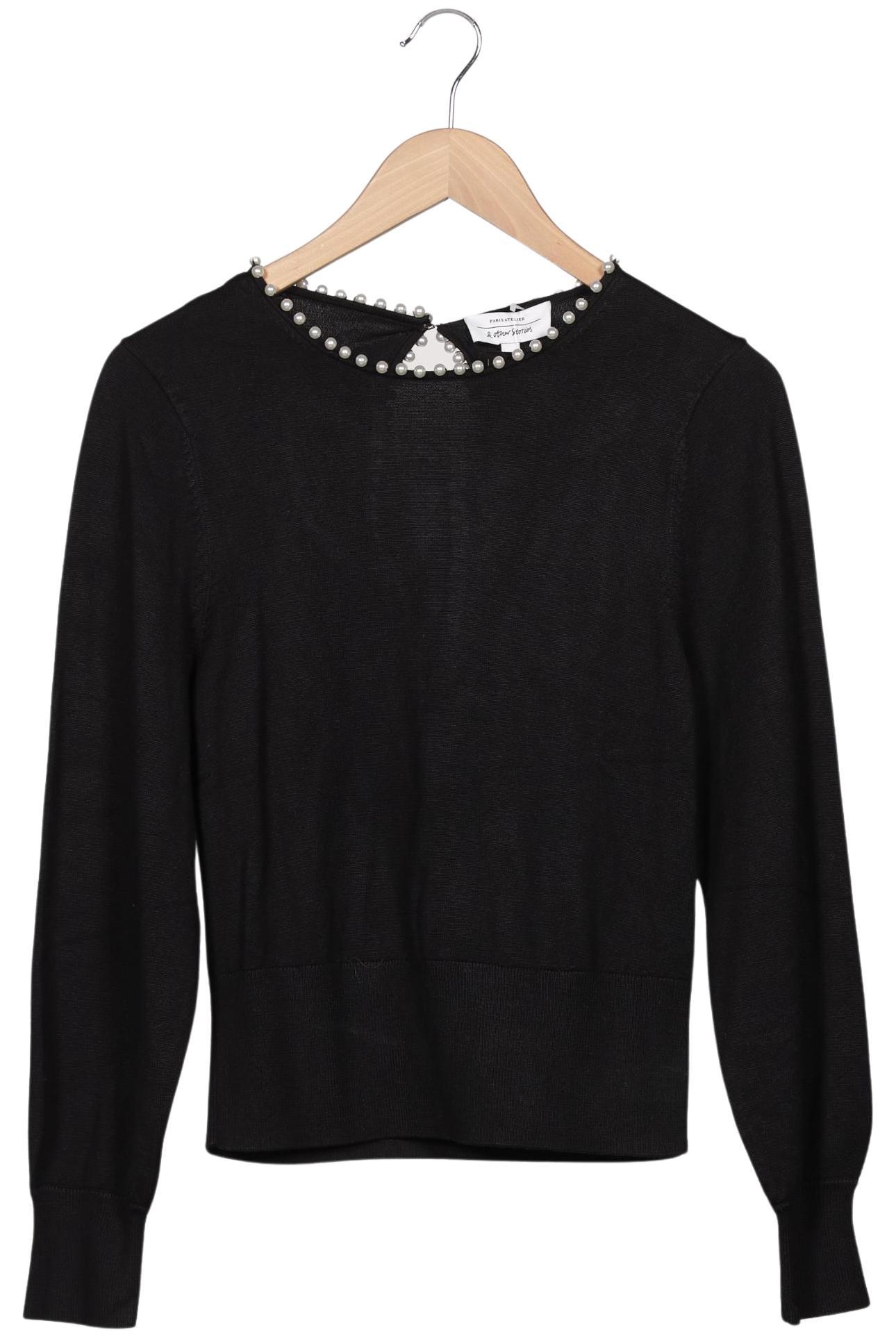 

& Other Stories Damen Pullover, schwarz, Gr. 36