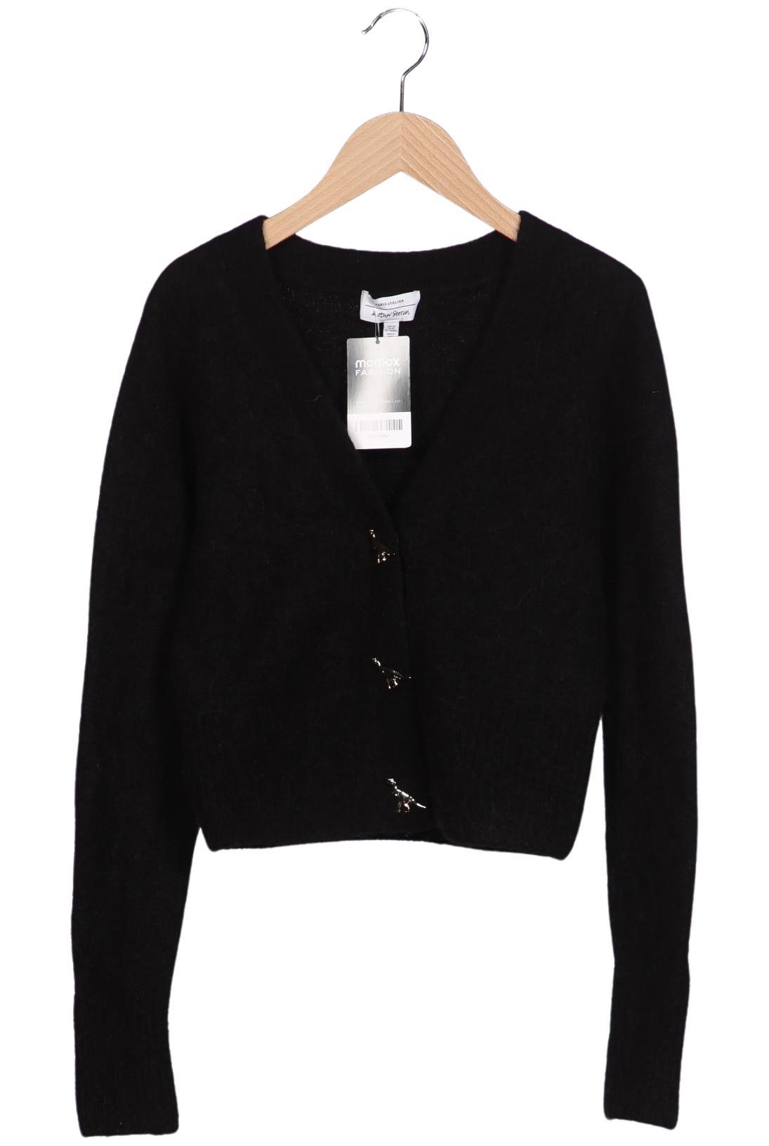 

& Other Stories Damen Strickjacke, schwarz, Gr. 34