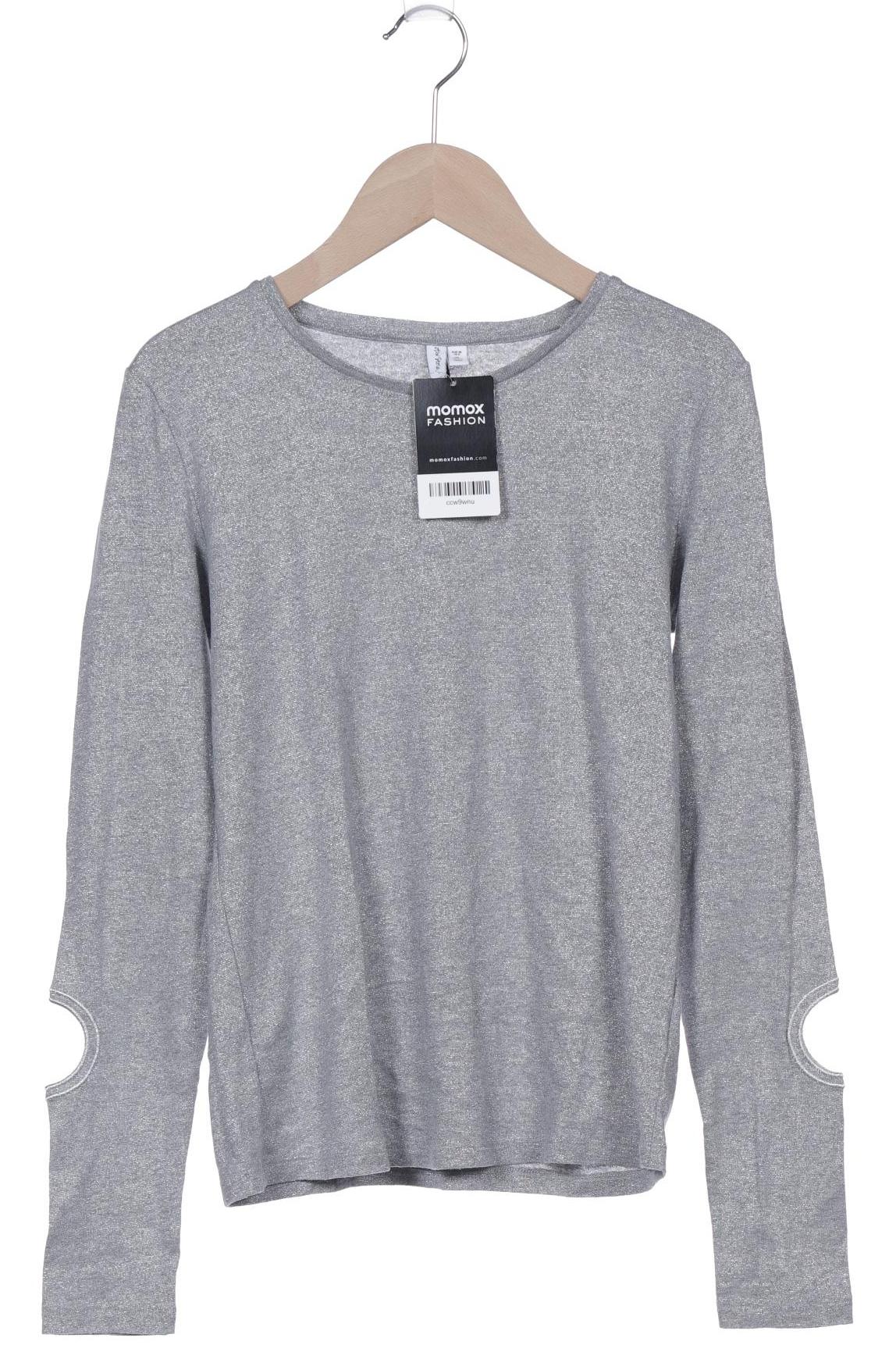 

& Other Stories Damen Langarmshirt, silber, Gr. 36