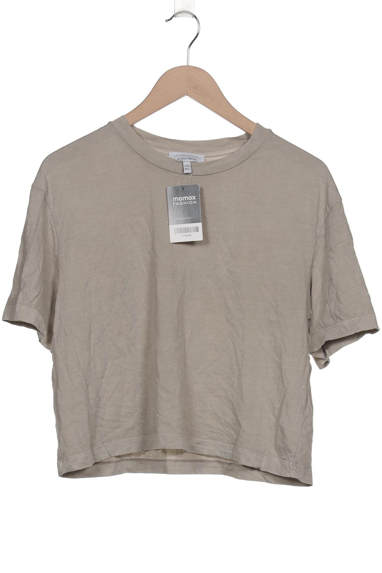 

& Other Stories Damen T-Shirt, beige, Gr. 38