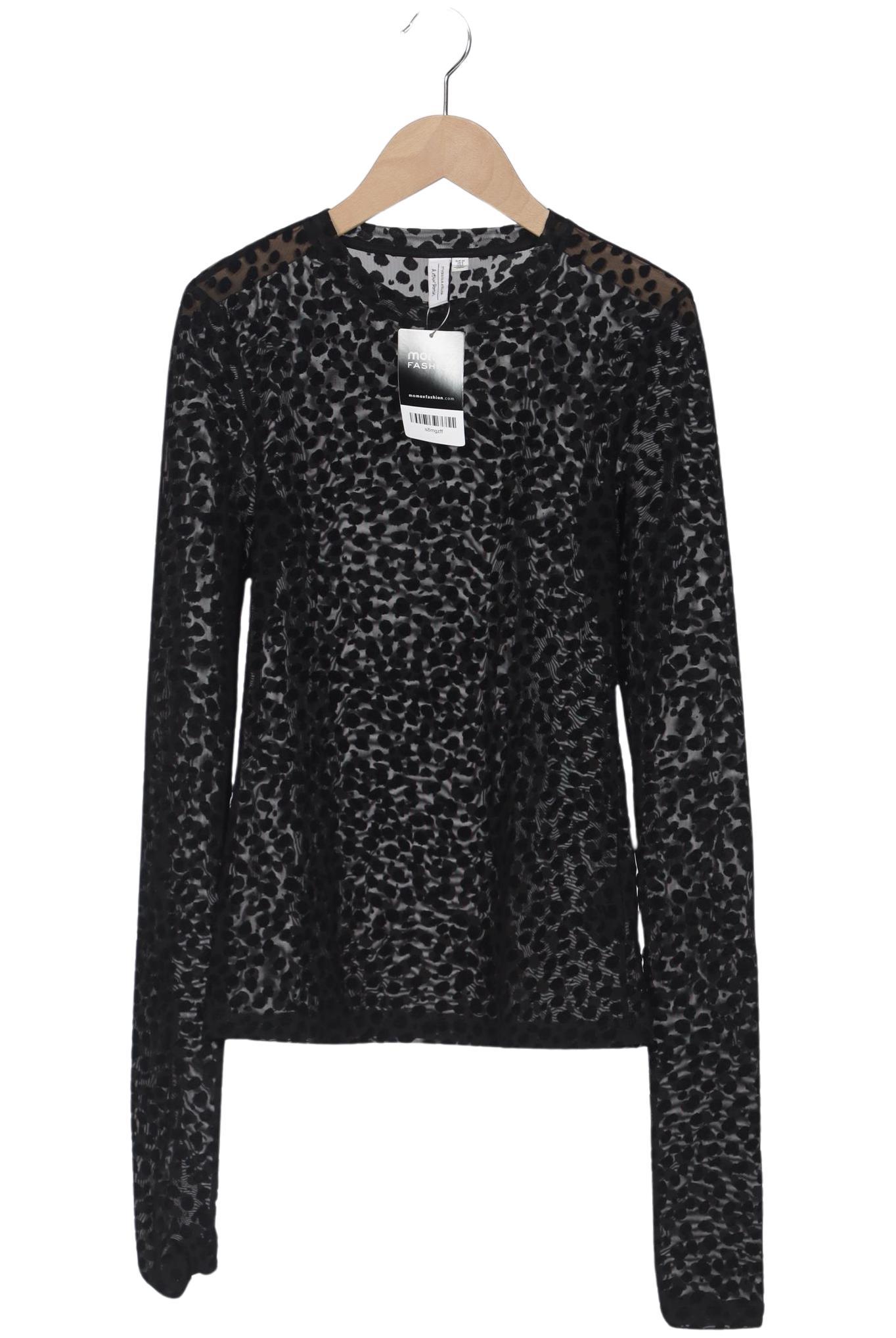 

& Other Stories Damen Langarmshirt, schwarz, Gr. 34