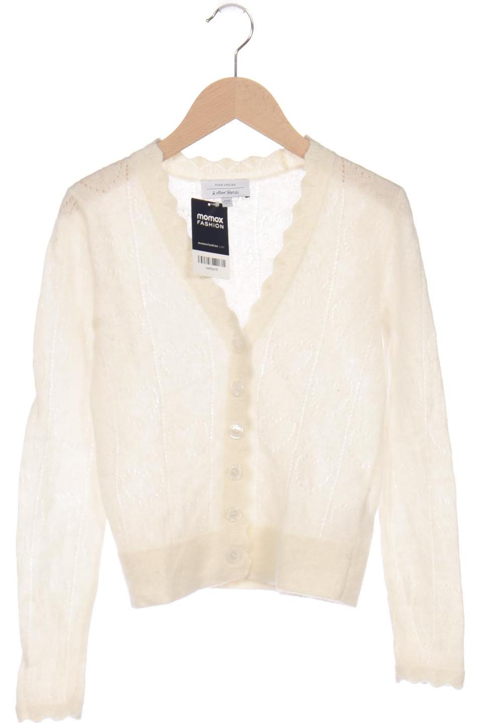 

& Other Stories Damen Strickjacke, weiß, Gr. 34