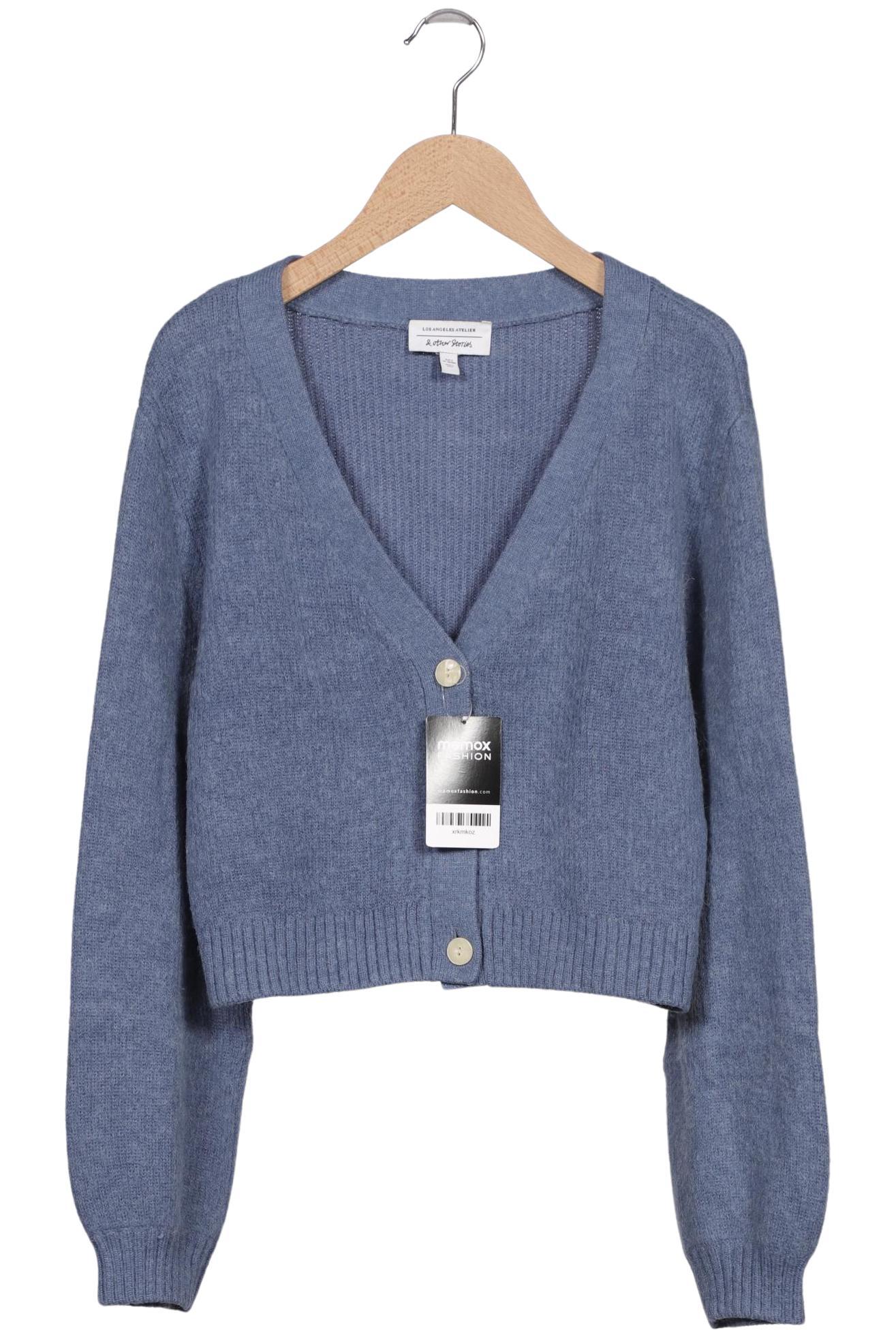 

& Other Stories Damen Strickjacke, blau, Gr. 36