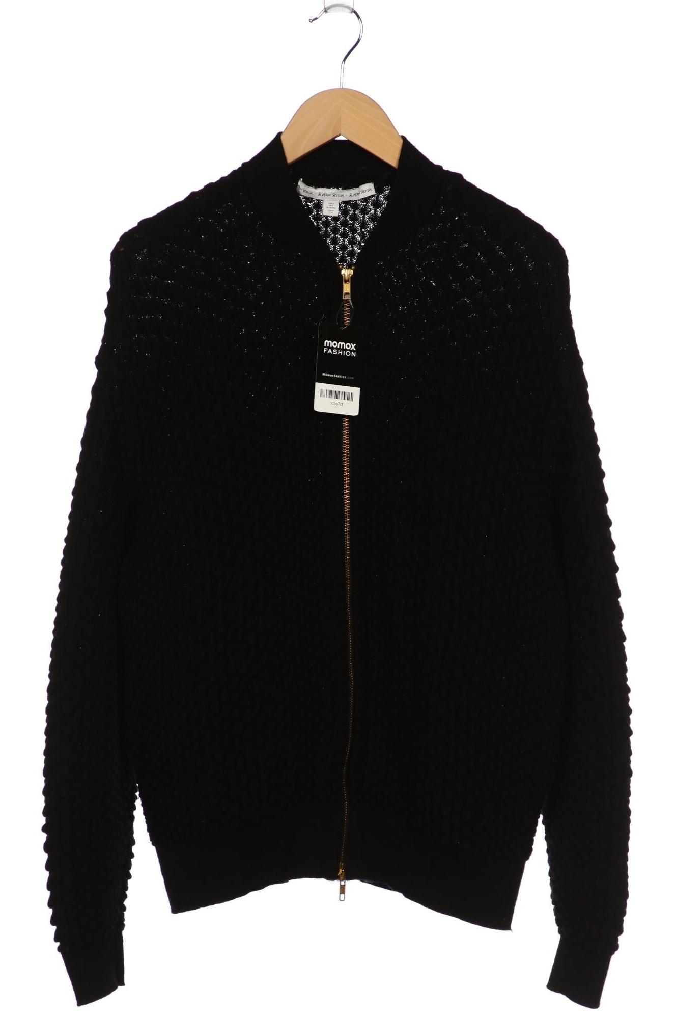 

& Other Stories Damen Strickjacke, schwarz, Gr. 36