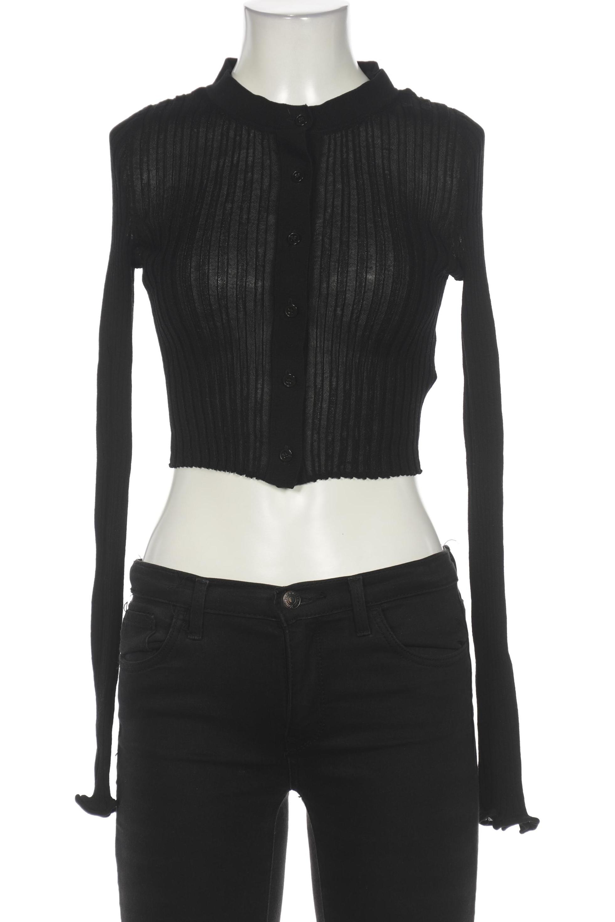 

& Other Stories Damen Strickjacke, schwarz, Gr. 36