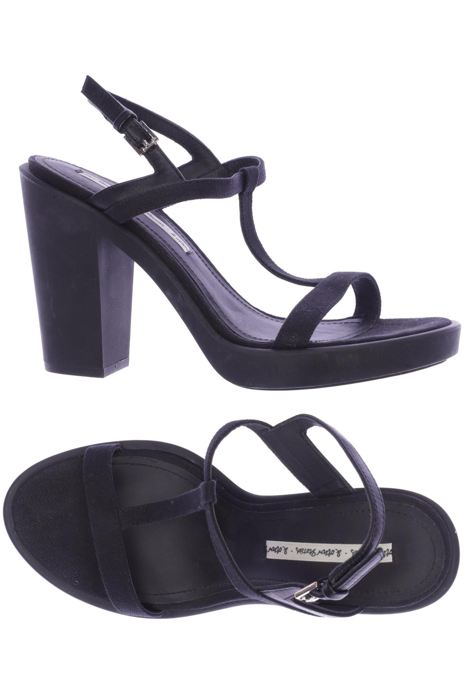 

& Other Stories Damen Sandale, schwarz, Gr. 38
