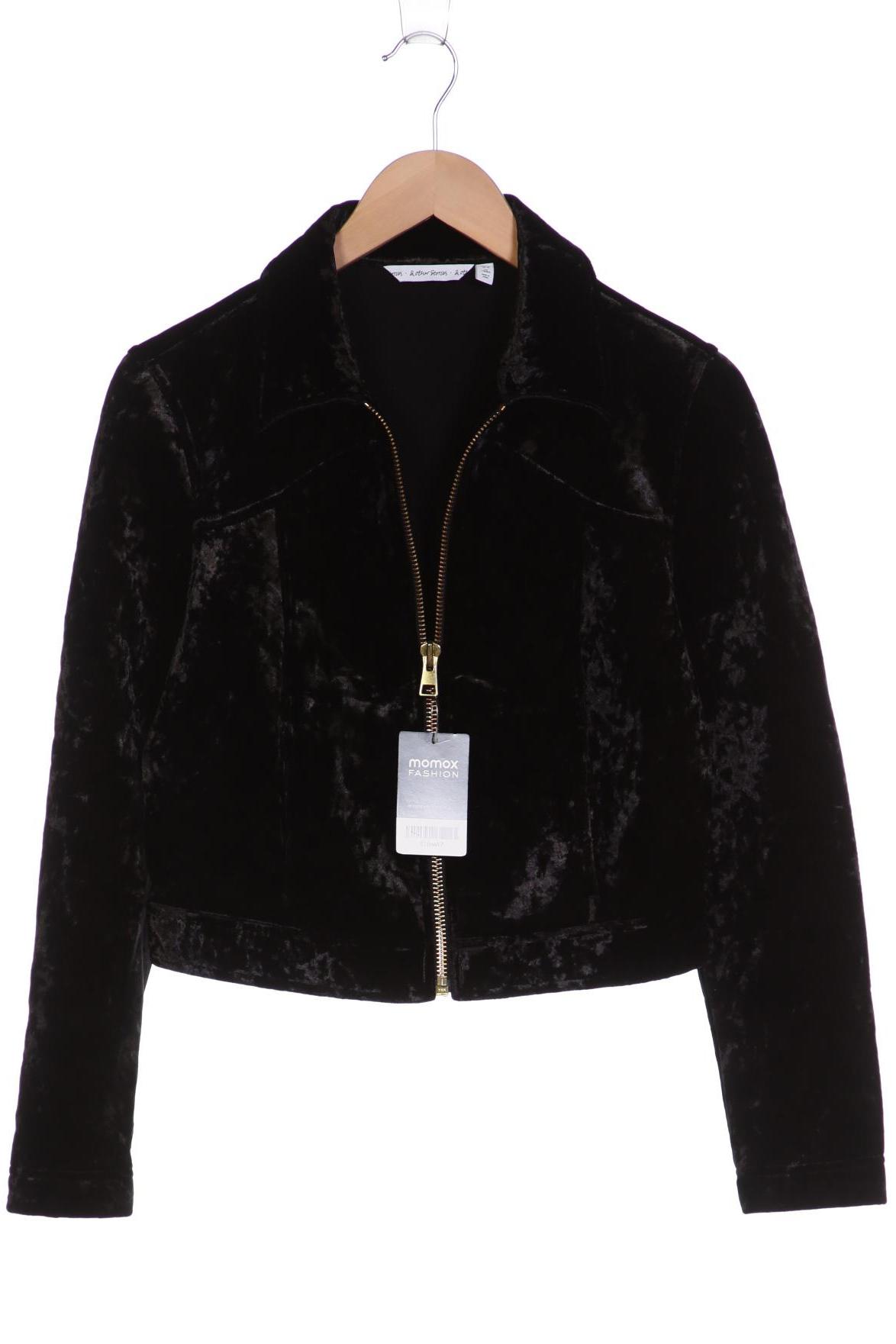 

& Other Stories Damen Jacke, schwarz, Gr. 40