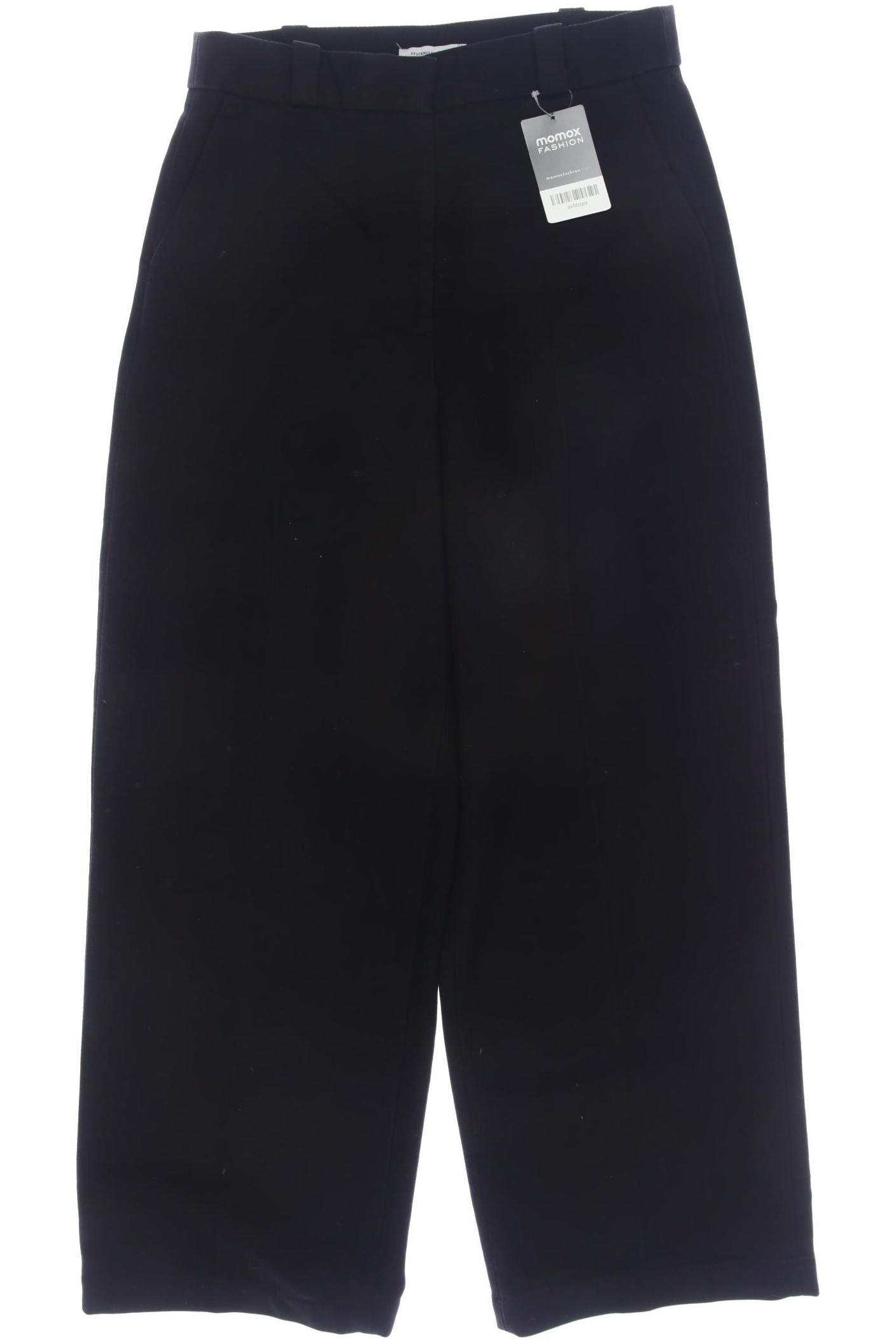 

& Other Stories Damen Stoffhose, schwarz, Gr. 40