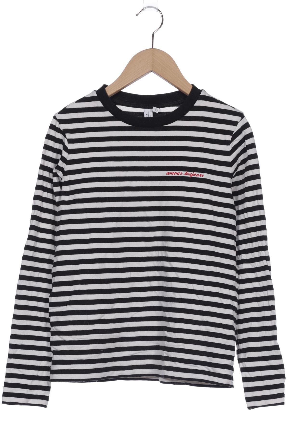 

& Other Stories Damen Langarmshirt, schwarz, Gr. 38