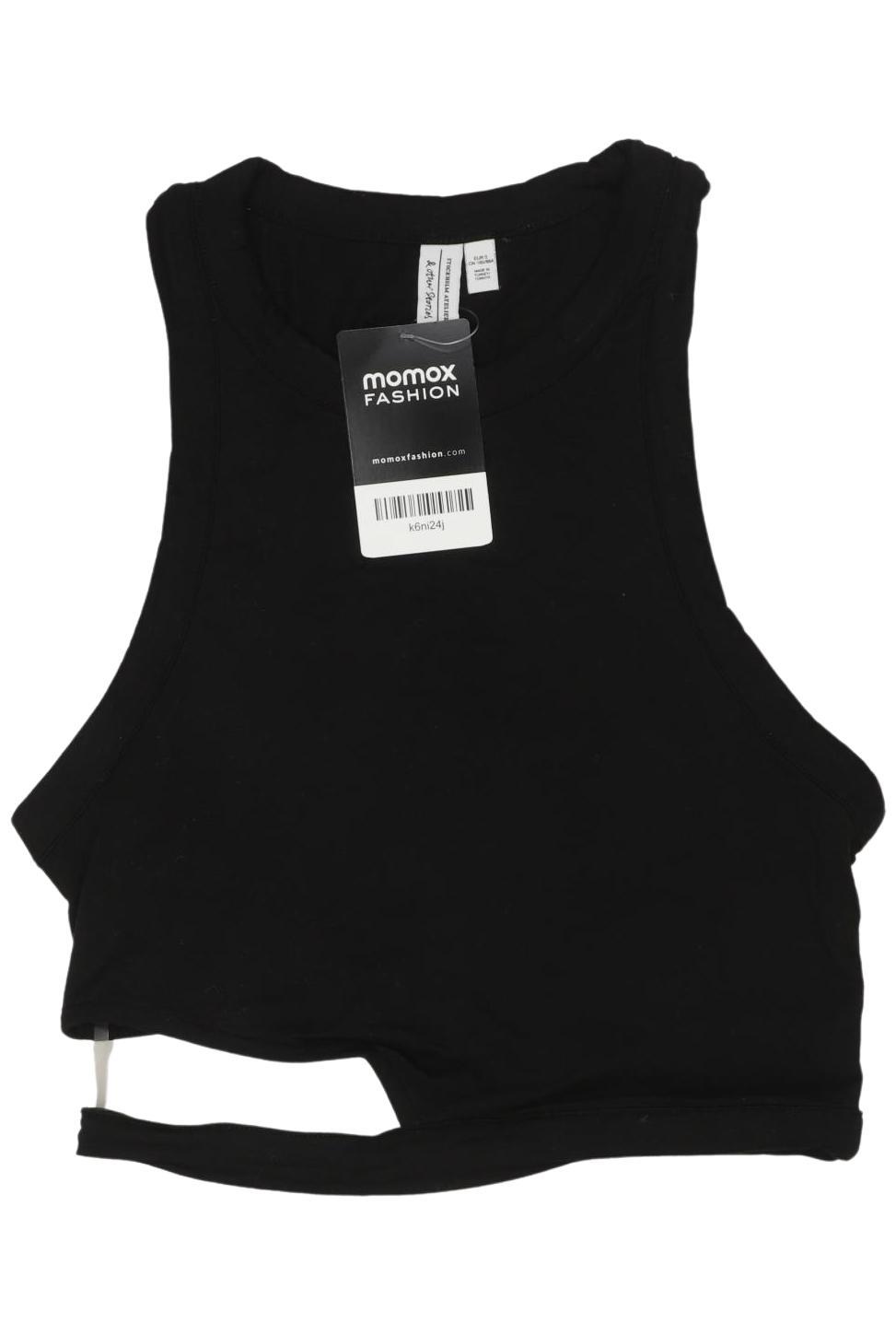 

& Other Stories Damen Top, schwarz, Gr. 36