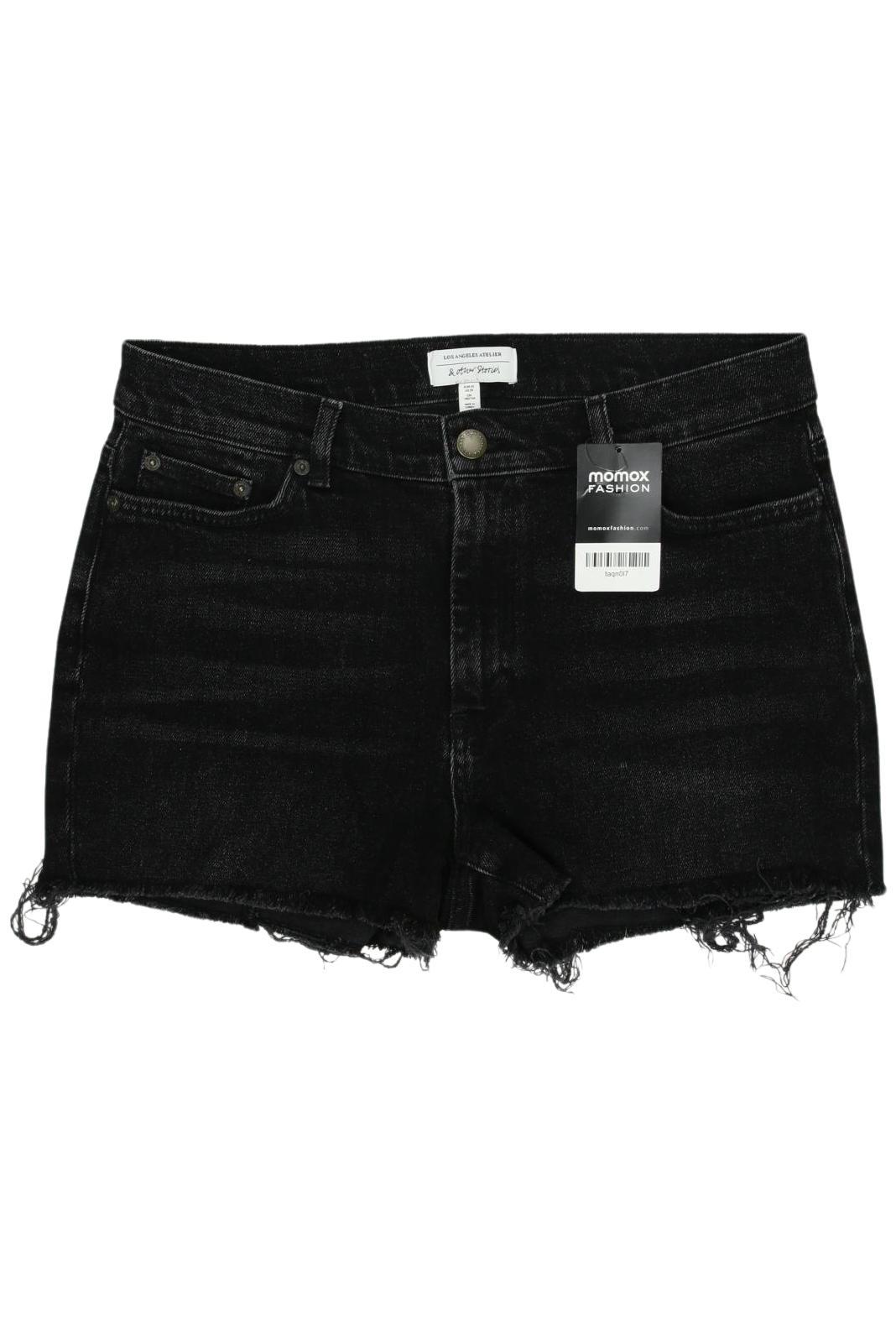 

& Other Stories Damen Shorts, schwarz, Gr. 29