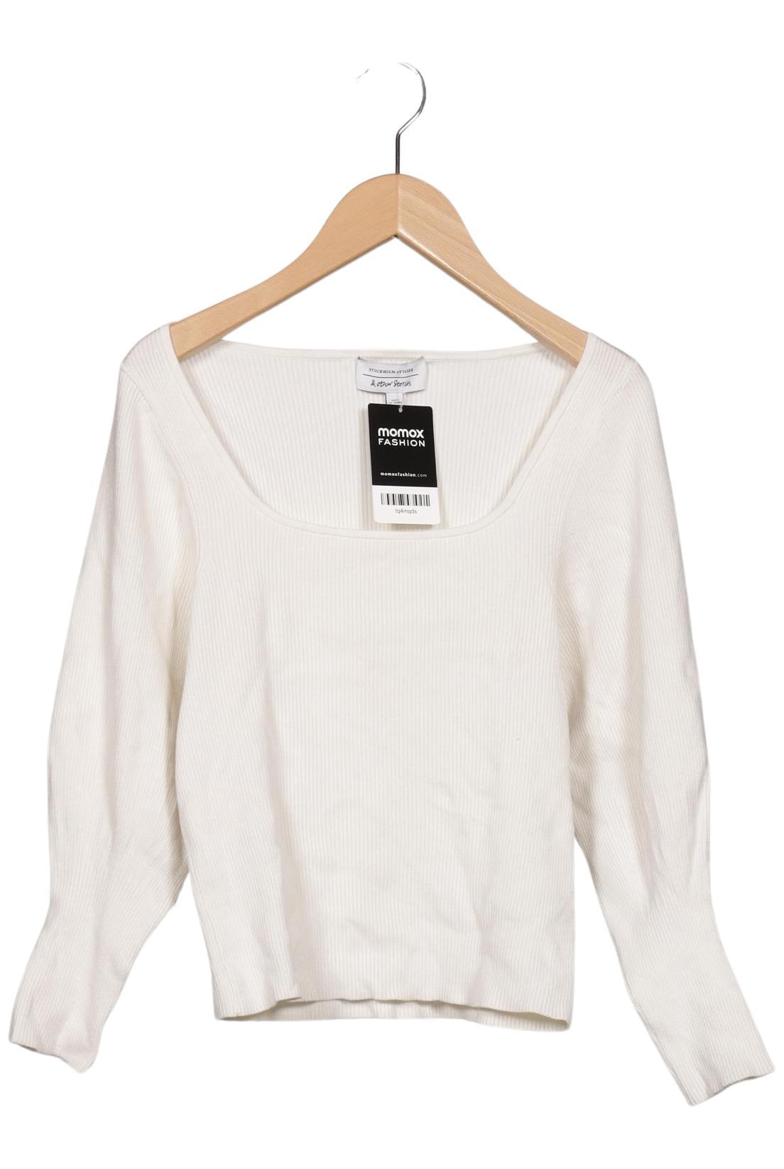 

& Other Stories Damen Langarmshirt, cremeweiß, Gr. 36