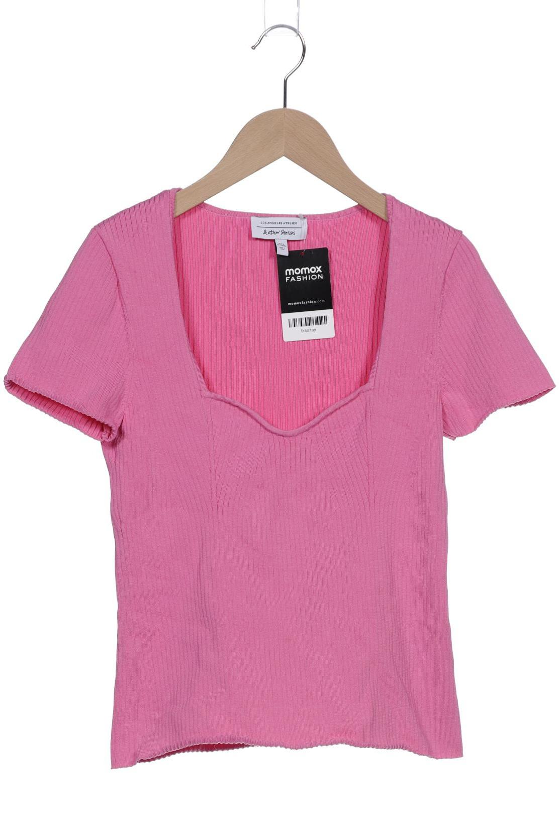 

& Other Stories Damen T-Shirt, pink, Gr. 38