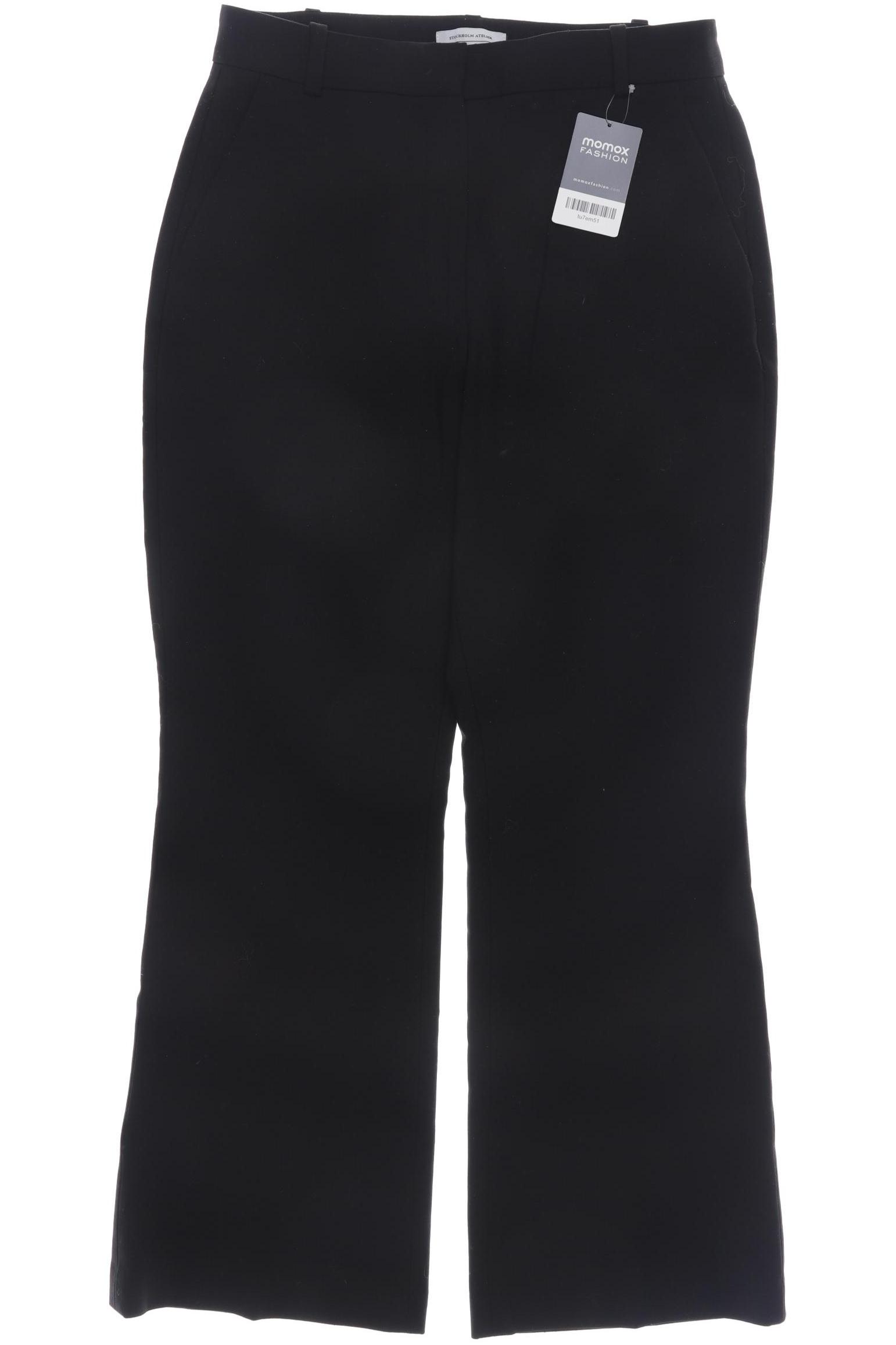 

& Other Stories Damen Stoffhose, schwarz, Gr. 38