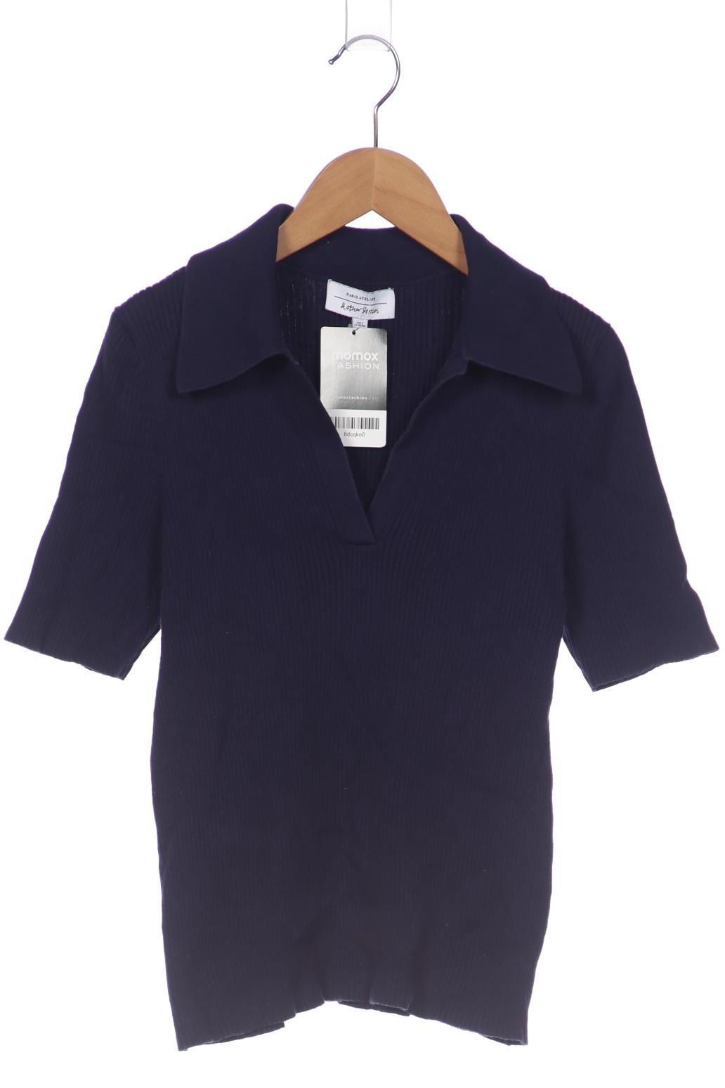 

& Other Stories Damen Poloshirt, marineblau, Gr. 36
