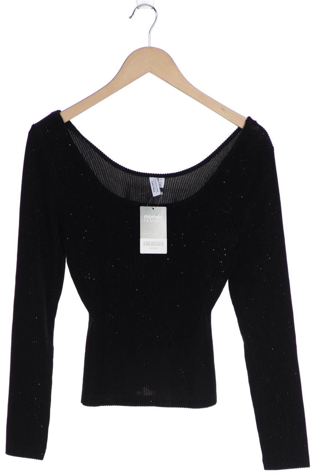 

& Other Stories Damen Langarmshirt, schwarz, Gr. 38