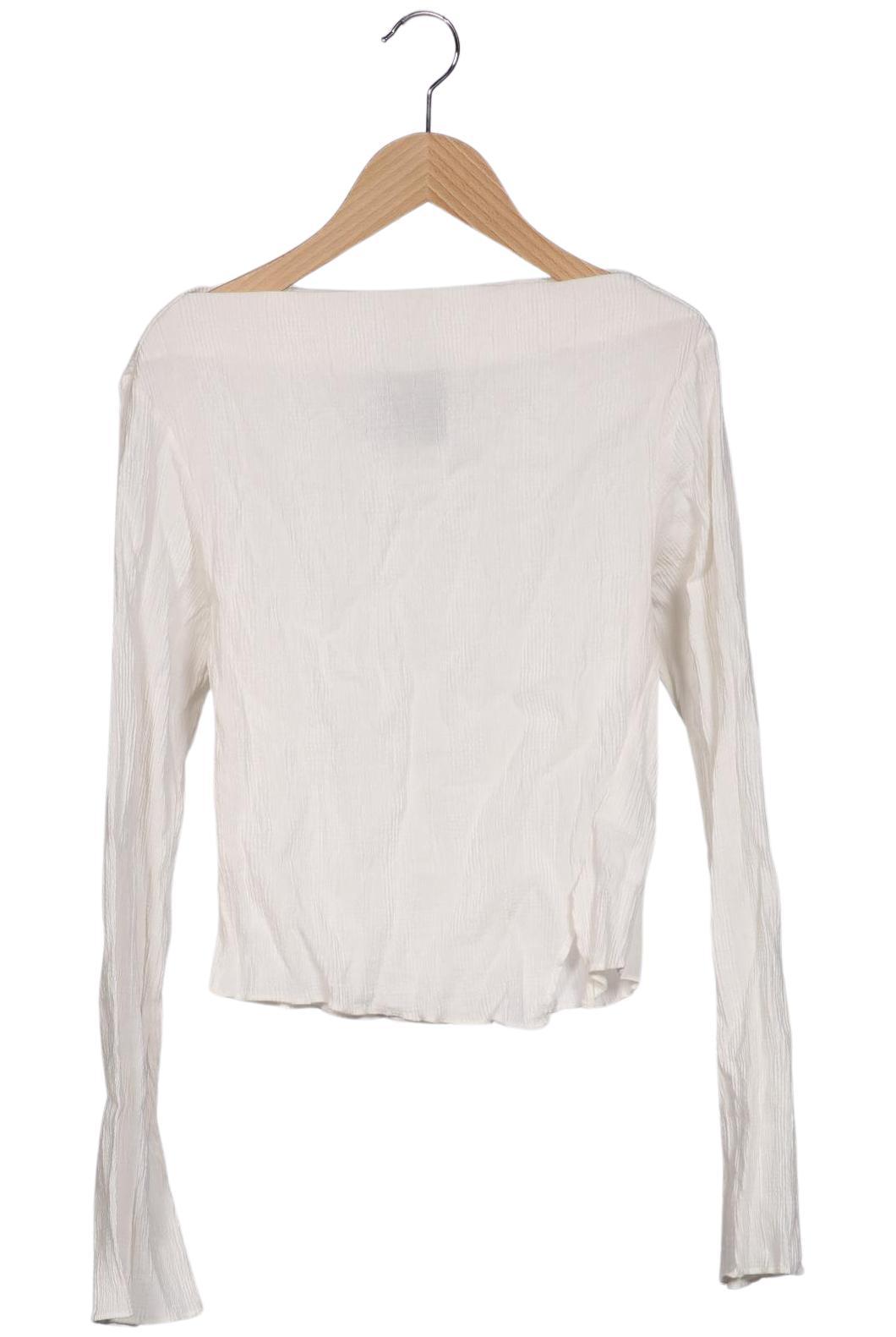 

& Other Stories Damen Langarmshirt, weiß, Gr. 34