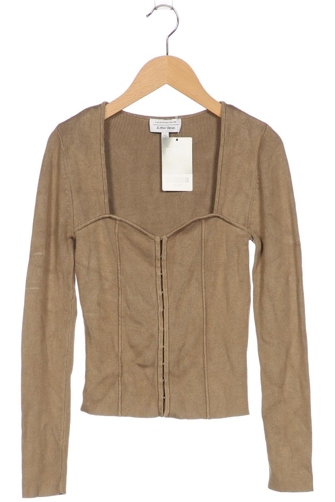 

& Other Stories Damen Strickjacke, braun, Gr. 36