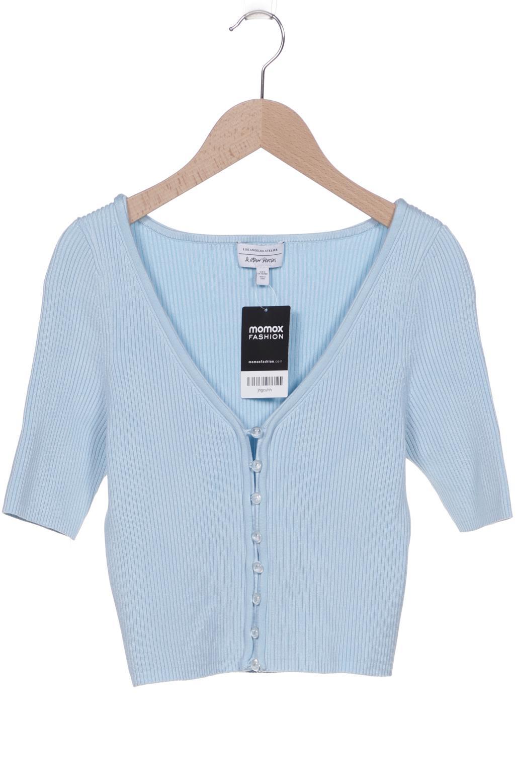 

& Other Stories Damen Strickjacke, hellblau, Gr. 36