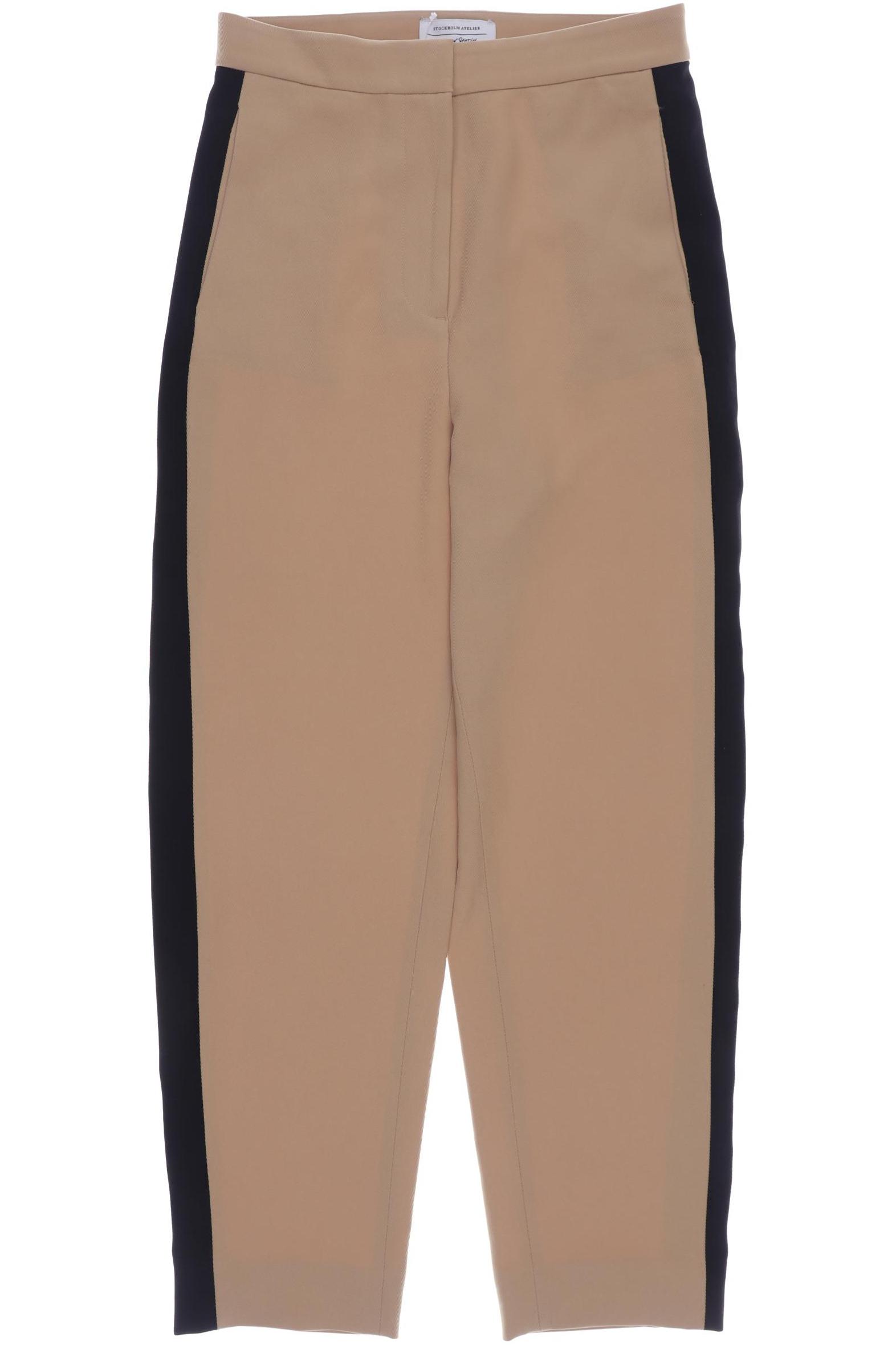 

& Other Stories Damen Stoffhose, beige, Gr. 34
