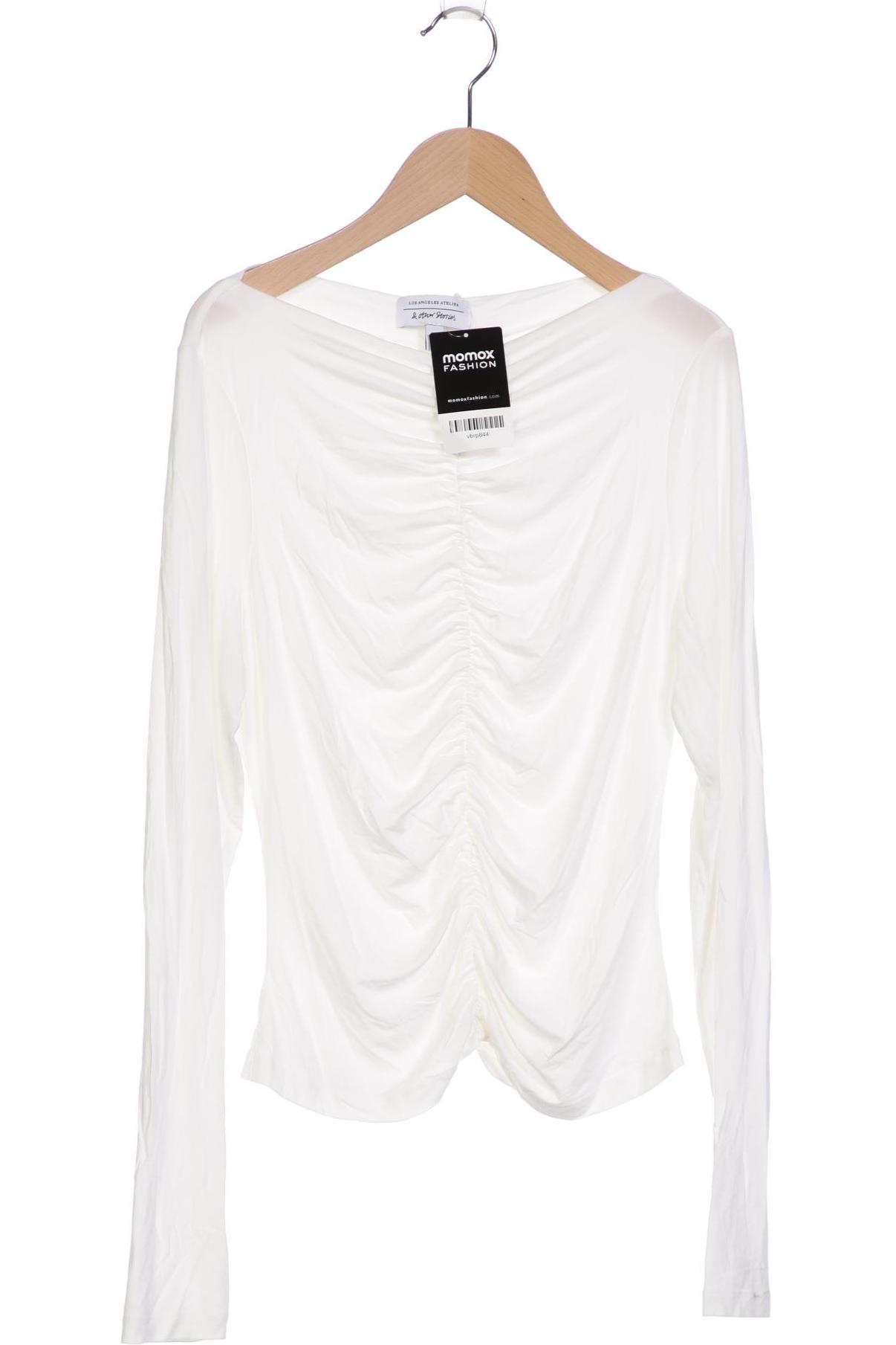 

& Other Stories Damen Langarmshirt, weiß, Gr. 42