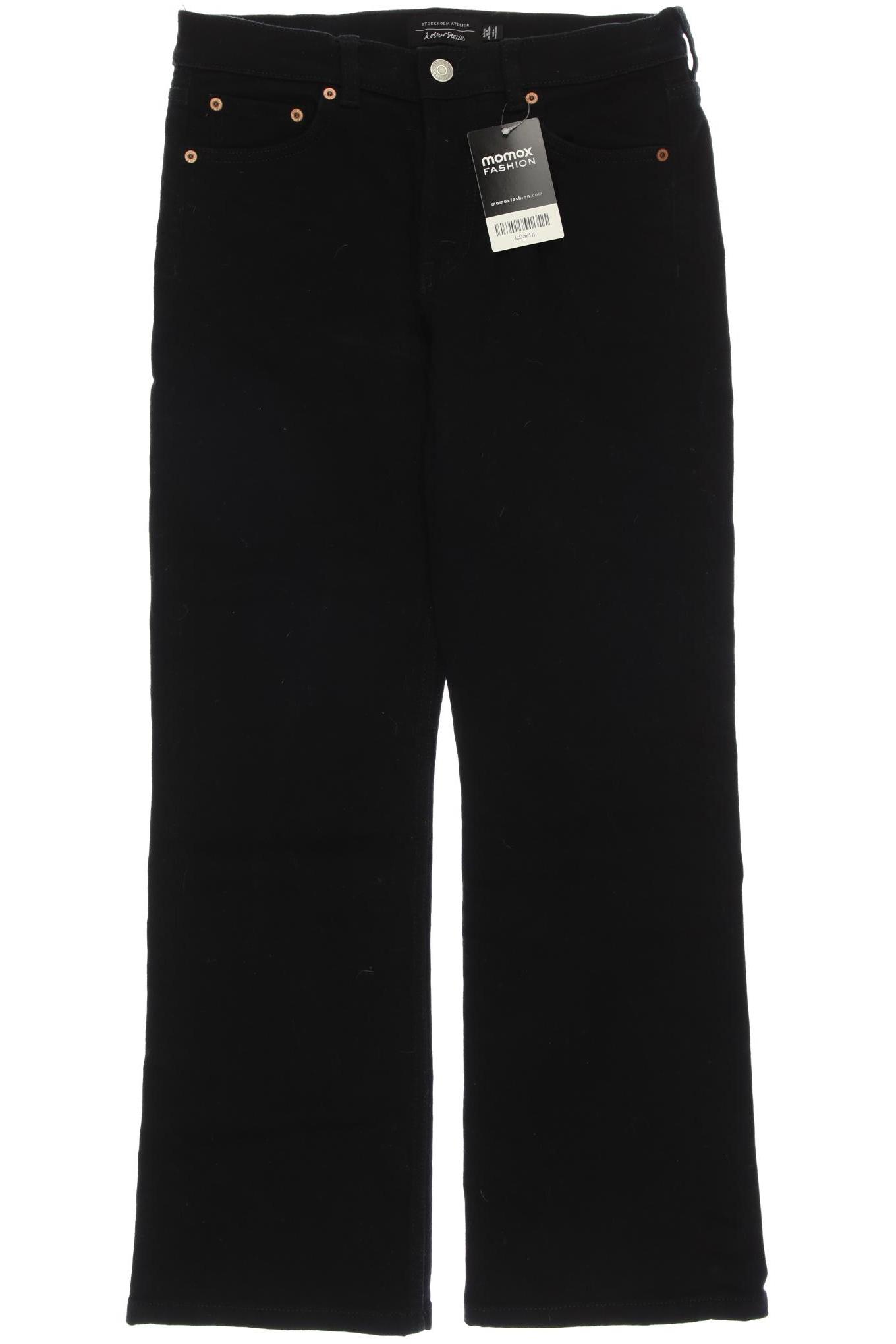 

& Other Stories Damen Jeans, schwarz, Gr. 26