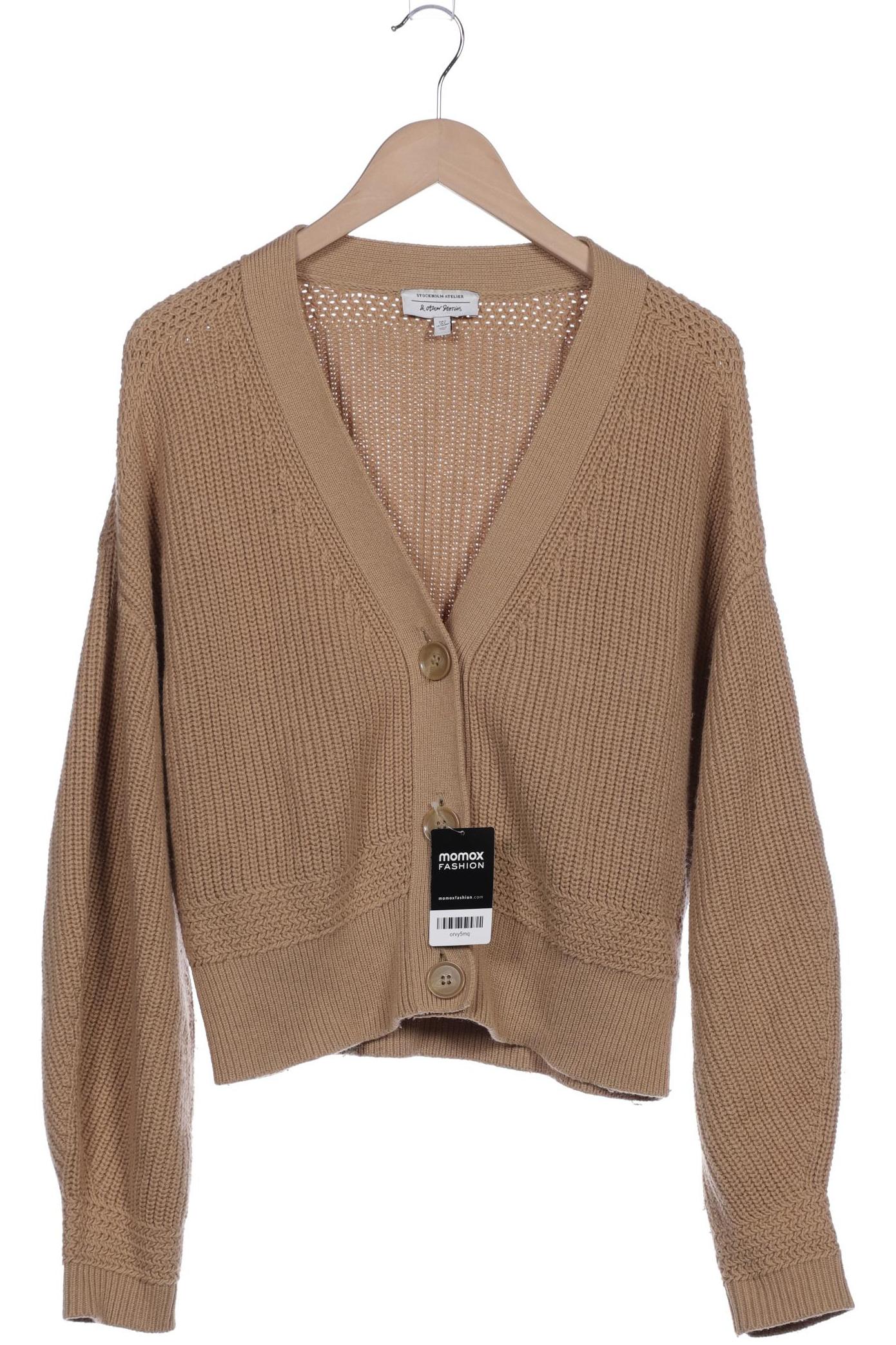 

& Other Stories Damen Strickjacke, braun, Gr. 36