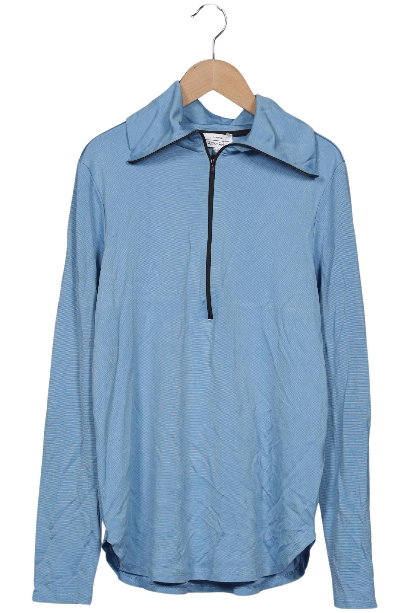 

& Other Stories Damen Langarmshirt, hellblau, Gr. 42