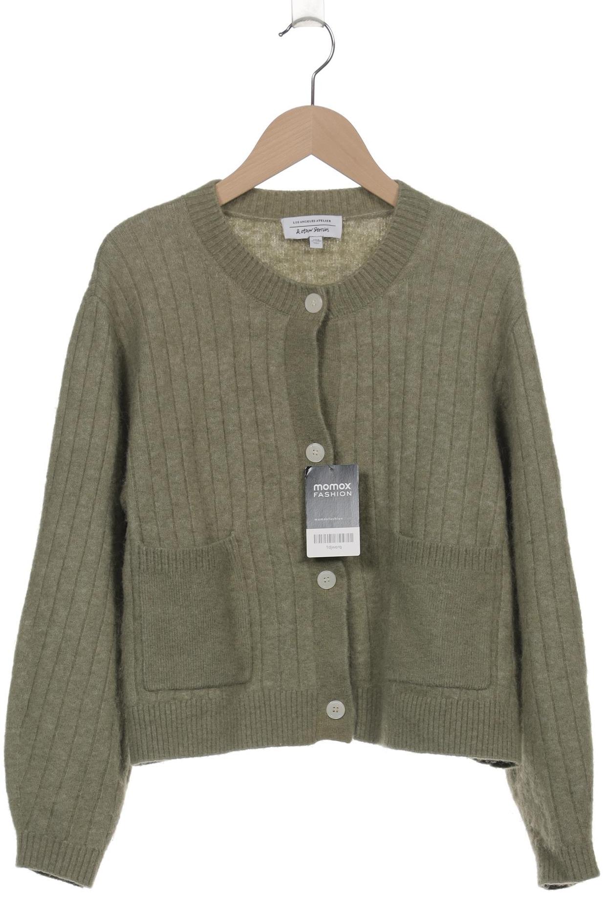 

& Other Stories Damen Strickjacke, grün, Gr. 38