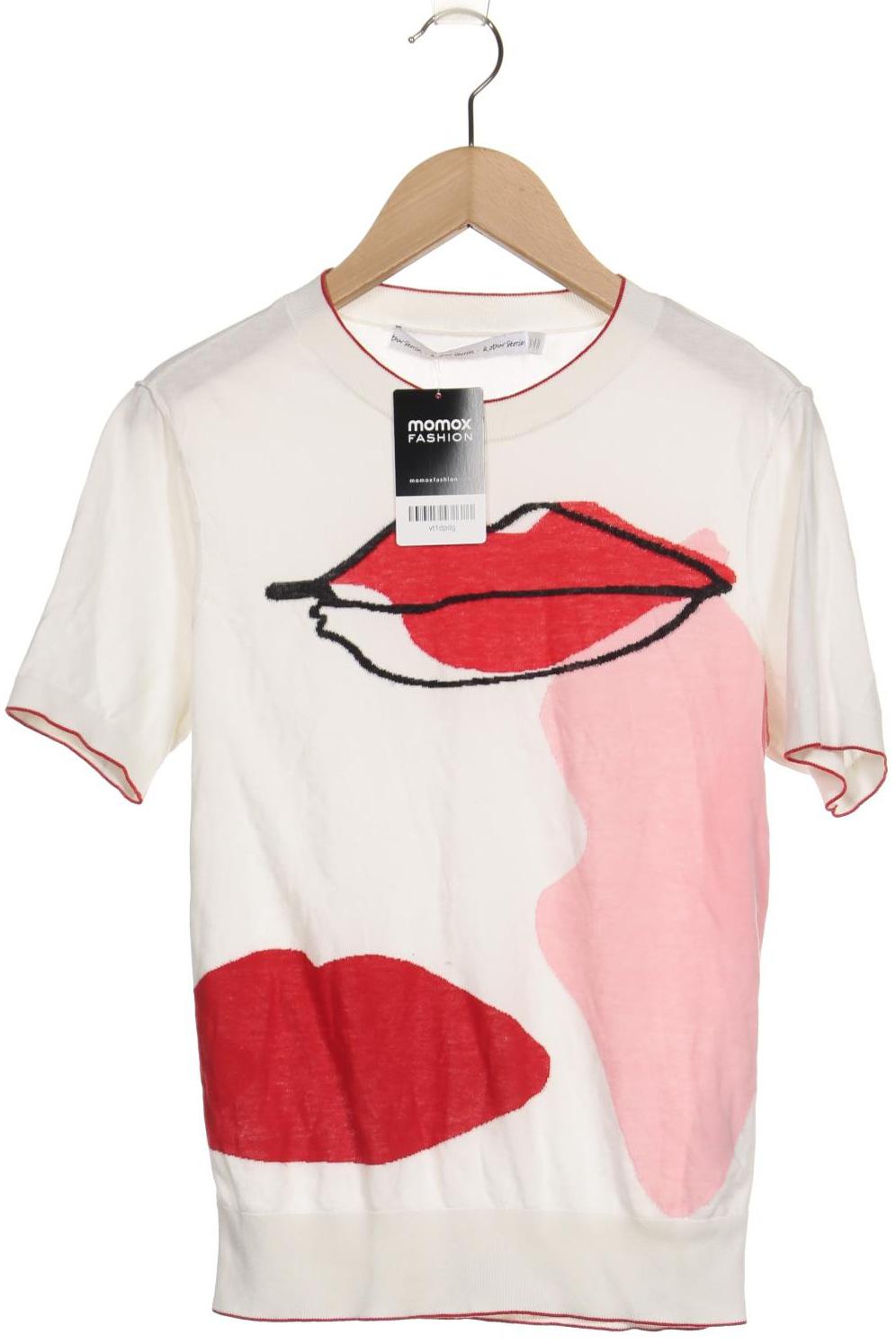 

& Other Stories Damen T-Shirt, mehrfarbig, Gr. 36