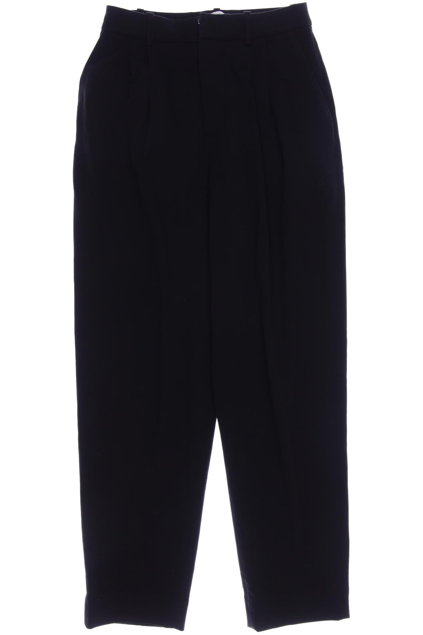 

& Other Stories Damen Stoffhose, schwarz, Gr. 34