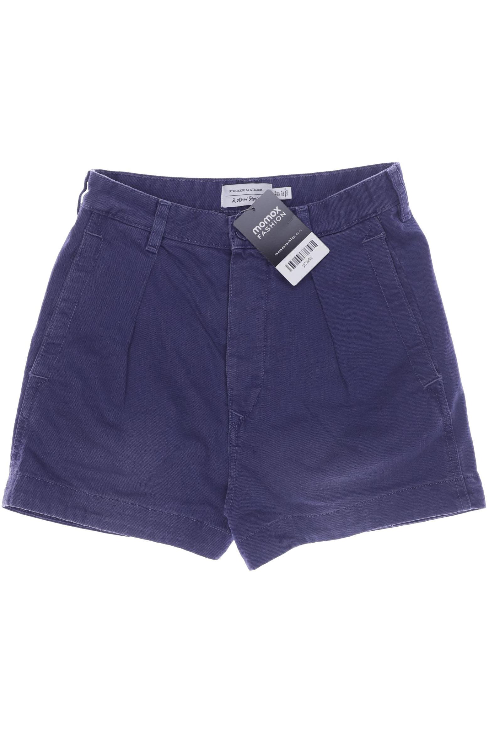 

& Other Stories Damen Shorts, marineblau, Gr. 34