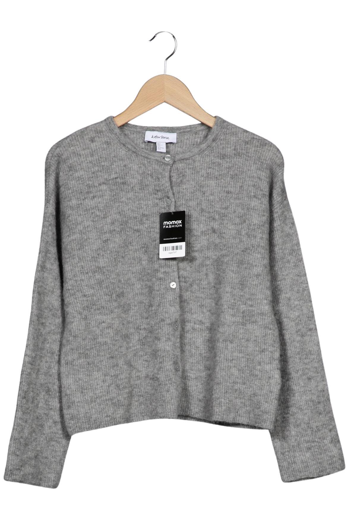 

& Other Stories Damen Strickjacke, grau, Gr. 38